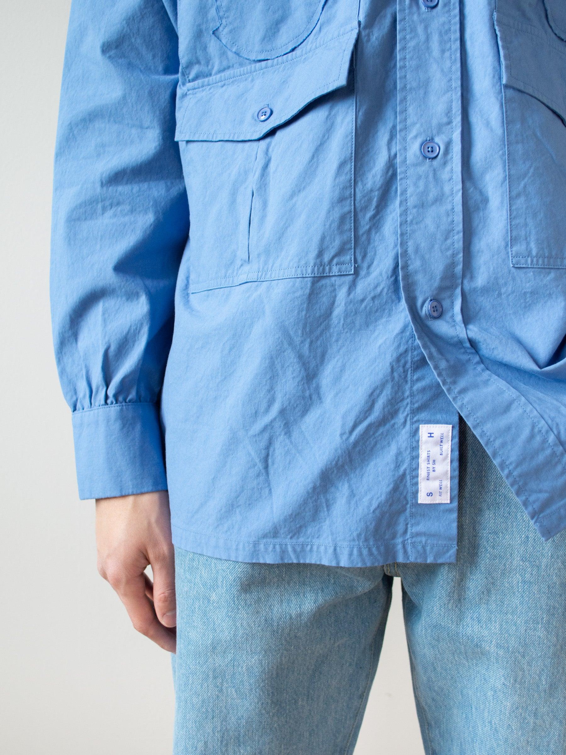Namu Shop - S H Fishing Shirt - Blue