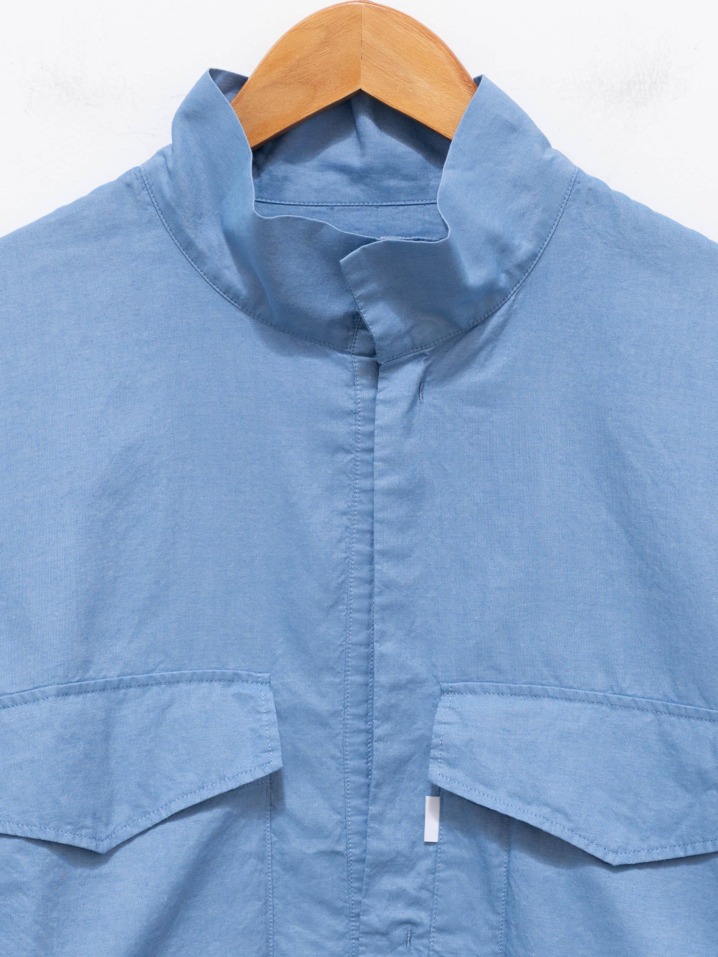 Namu Shop - S H Flight Shirt - Chambray Blue