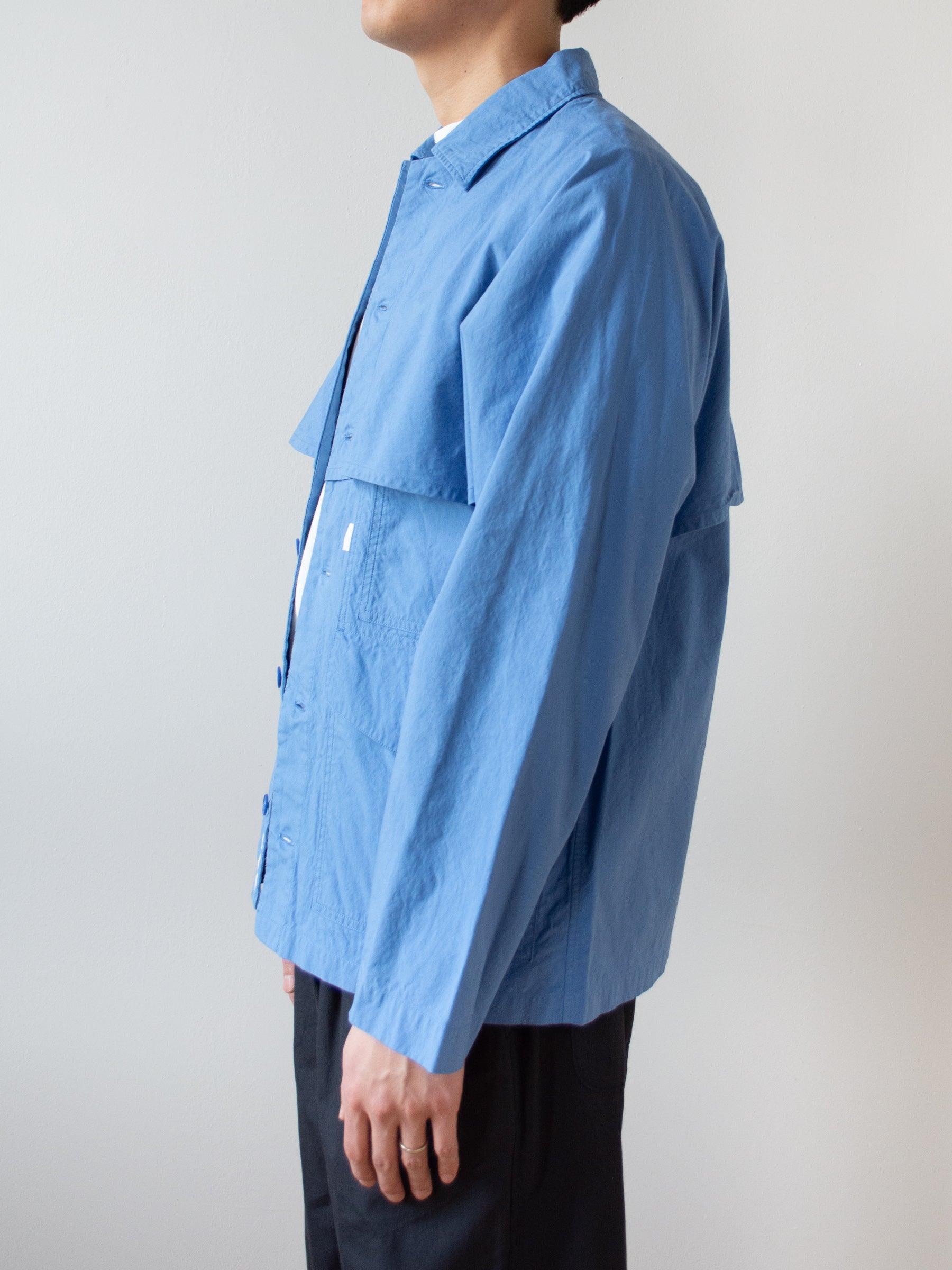 Namu Shop - S H Mackinaw Shirt - Blue