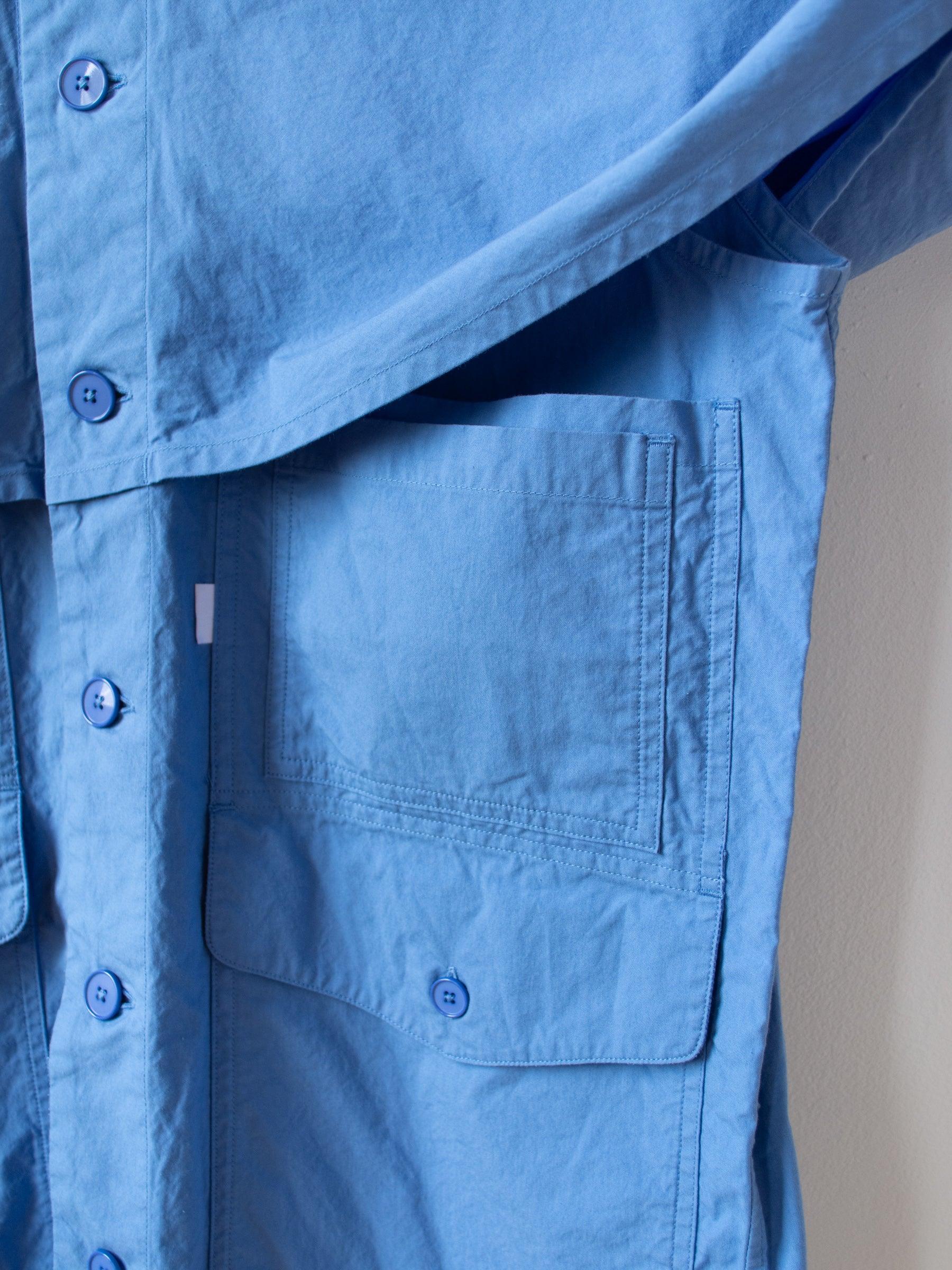 Namu Shop - S H Mackinaw Shirt - Blue