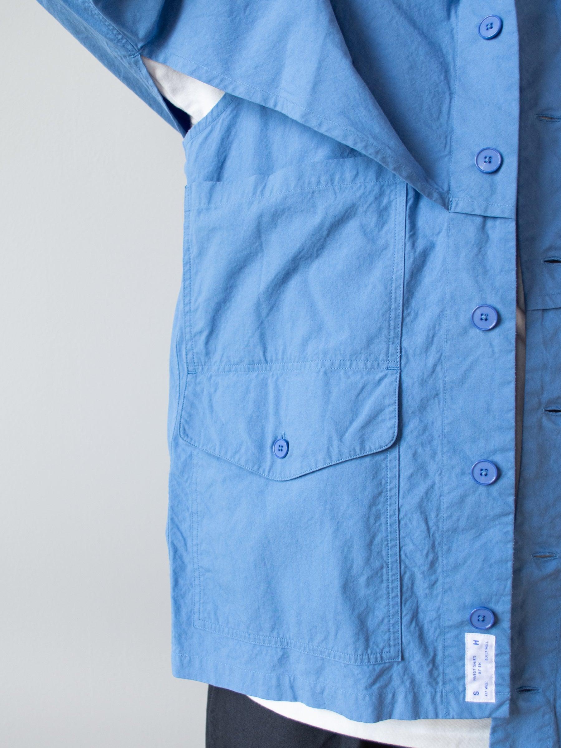 Namu Shop - S H Mackinaw Shirt - Blue