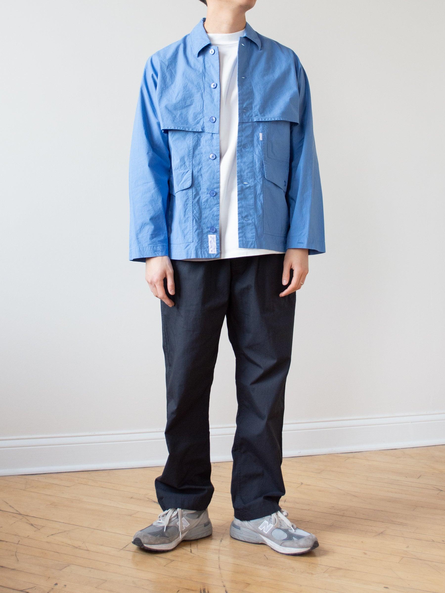 Namu Shop - S H Mackinaw Shirt - Blue