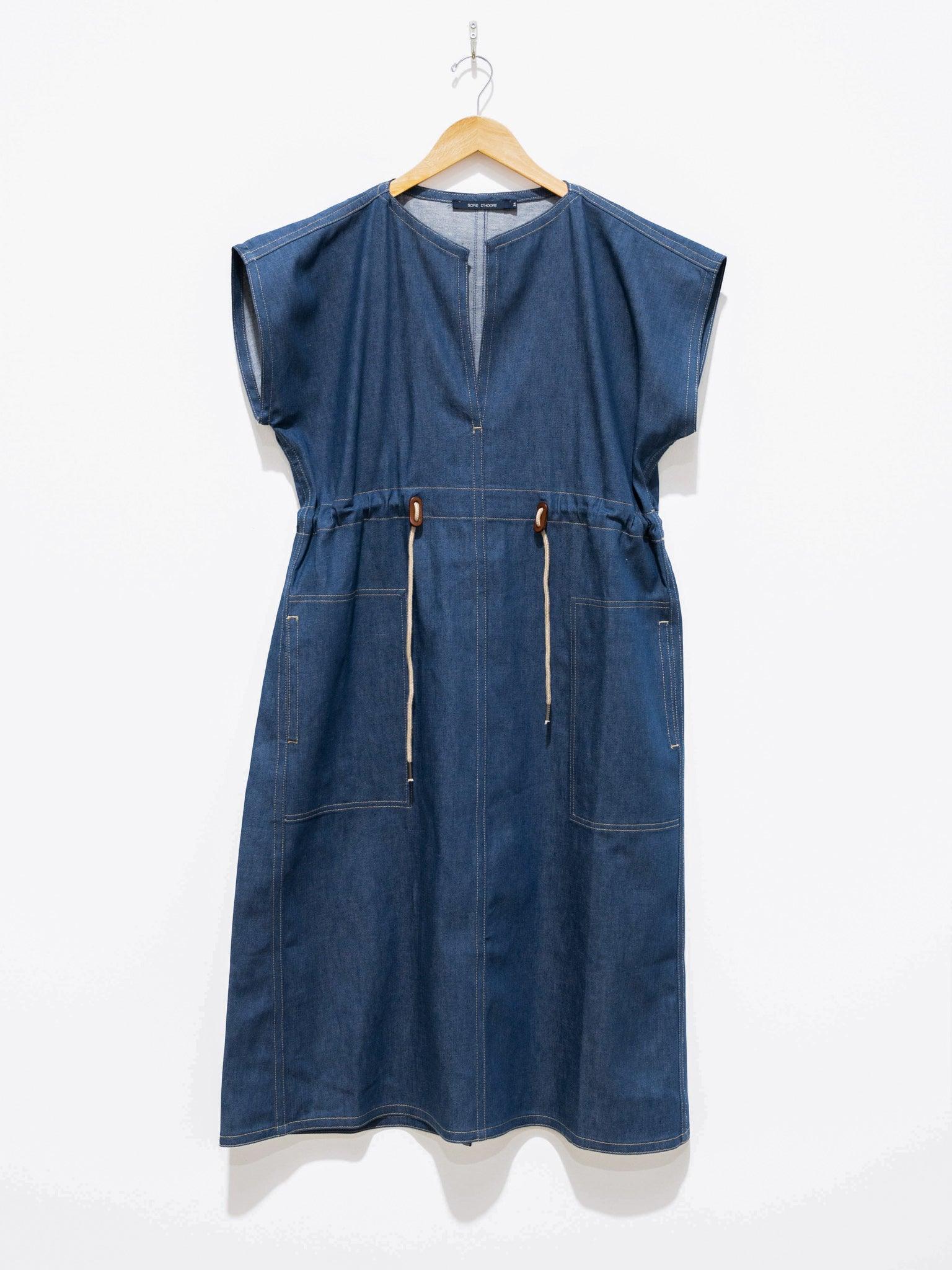 Namu Shop - Sofie D'Hoore Darling Denim Dress - North Sea