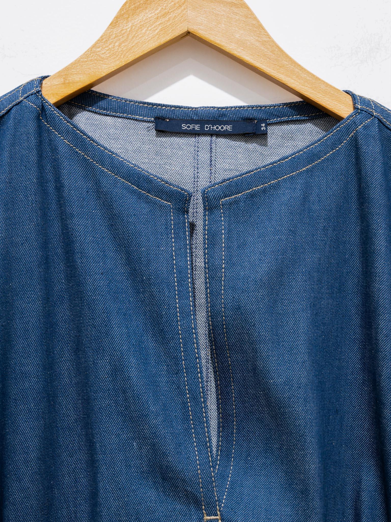 Namu Shop - Sofie D'Hoore Darling Denim Dress - North Sea