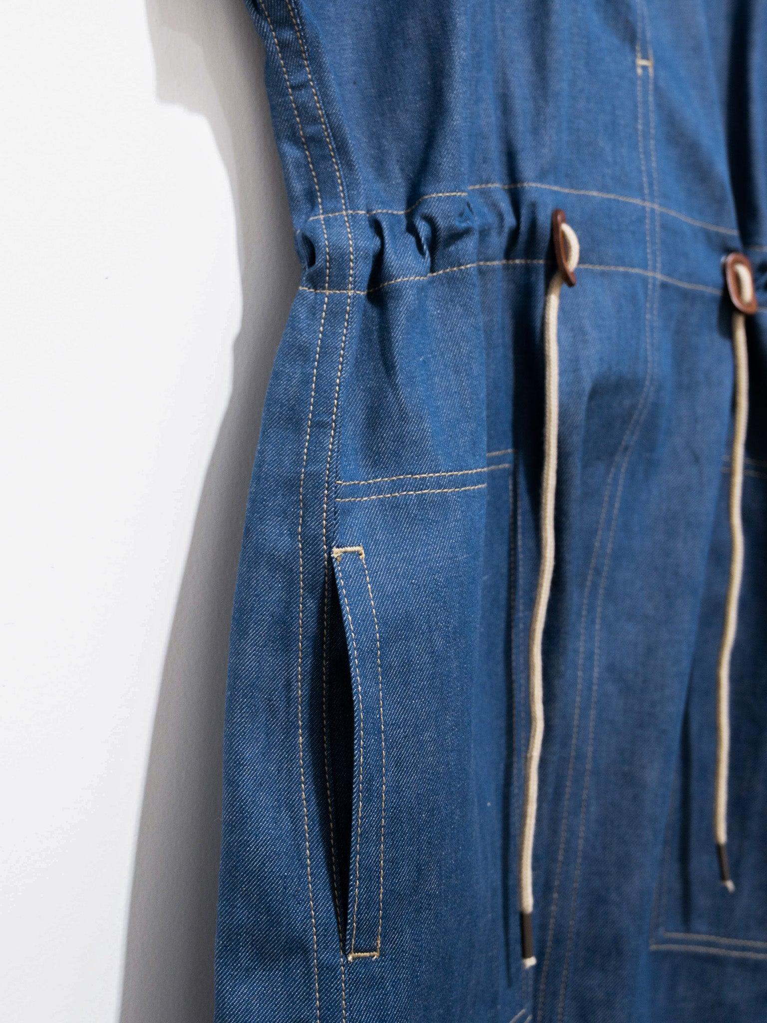 Namu Shop - Sofie D'Hoore Darling Denim Dress - North Sea