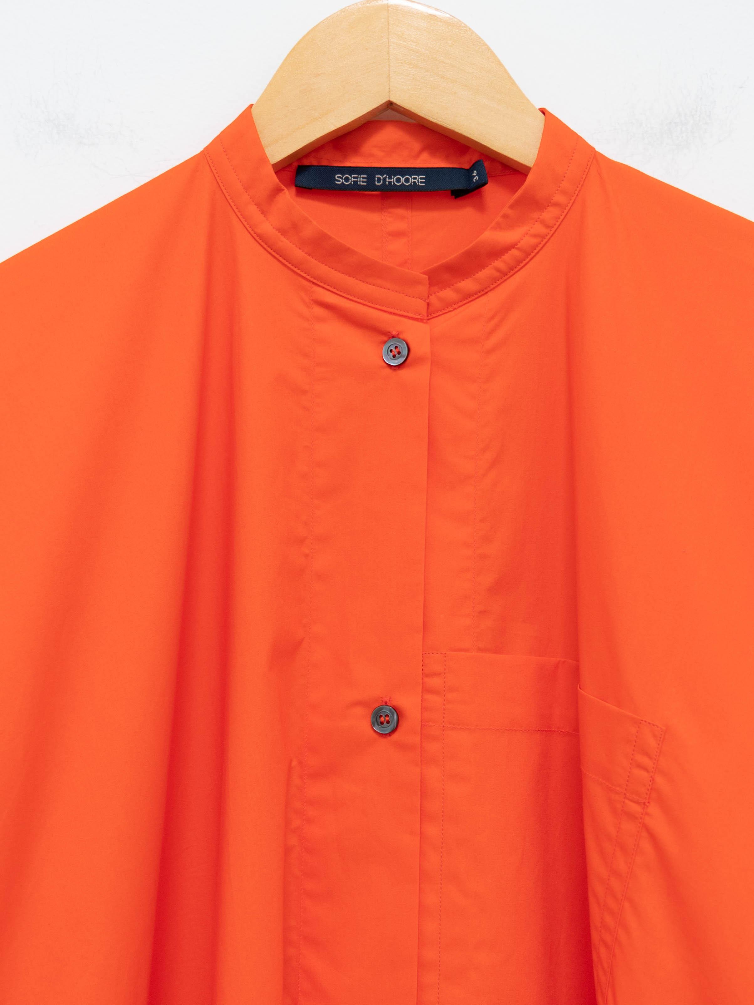 Namu Shop - Sofie D'Hoore Dessert Poplin Dress - Tomato