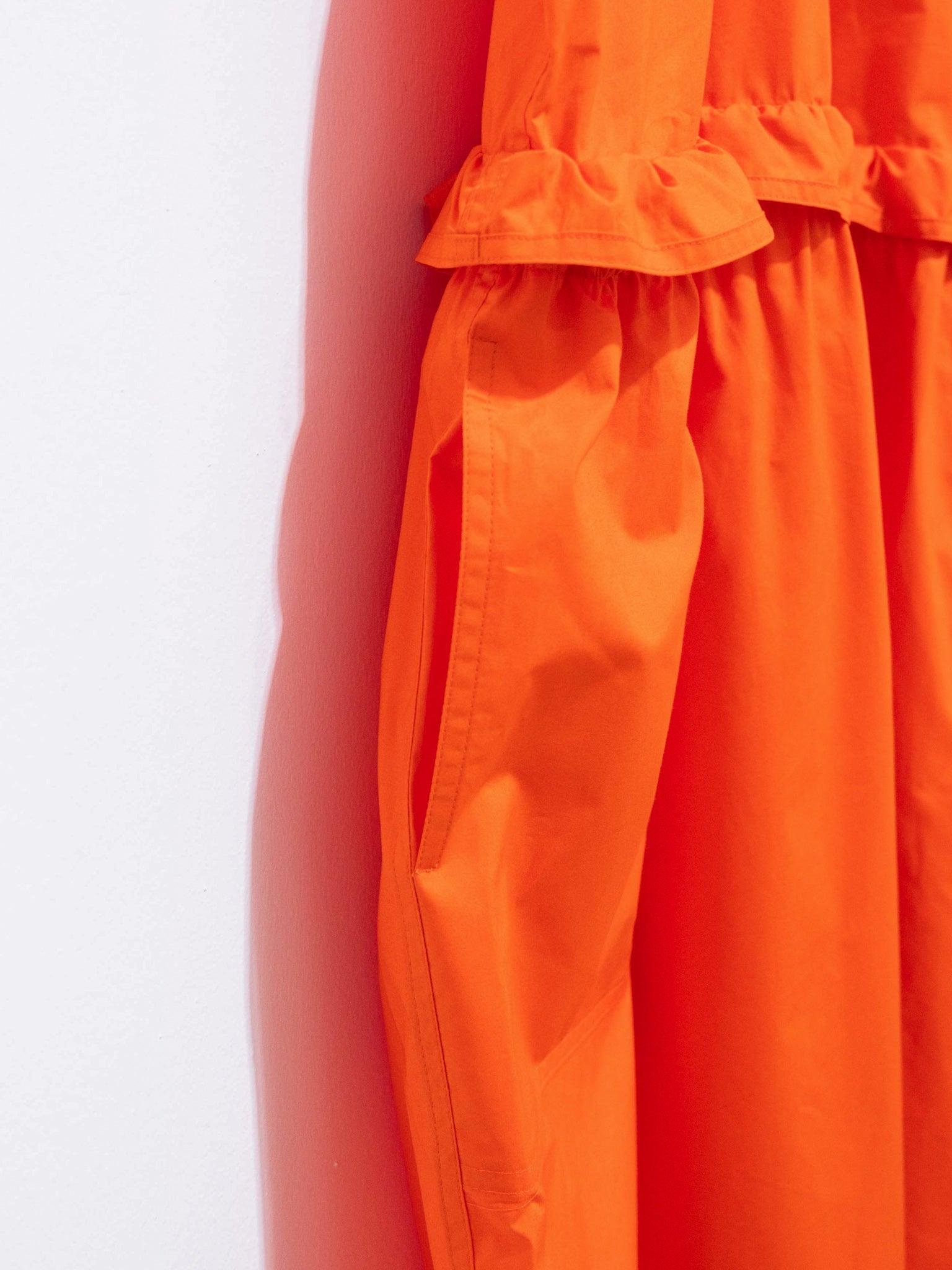 Namu Shop - Sofie D'Hoore Dhole Ruffle Dress - Tomato