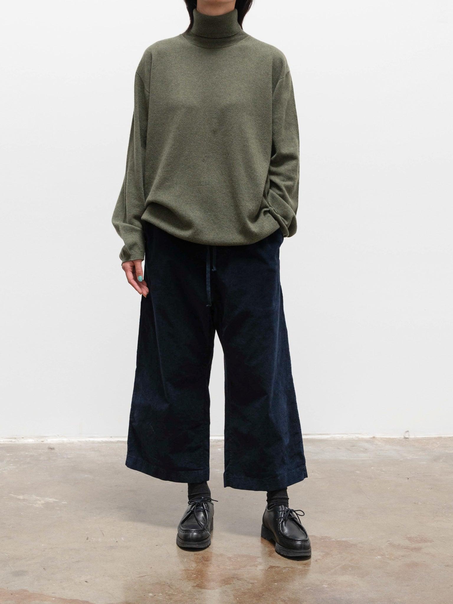 Namu Shop - Sofie D'Hoore Mambo High Neck Sweater - Military