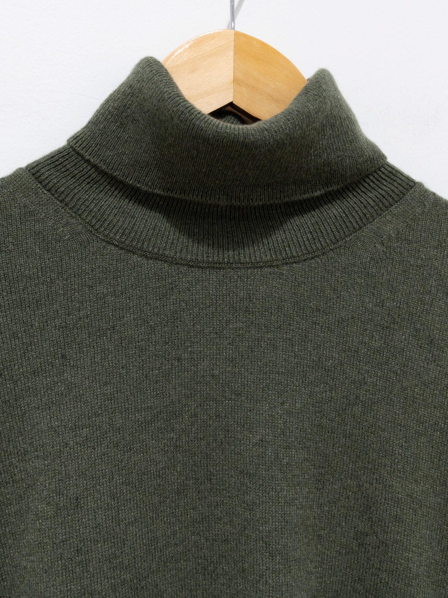 Namu Shop - Sofie D'Hoore Mambo High Neck Sweater - Military