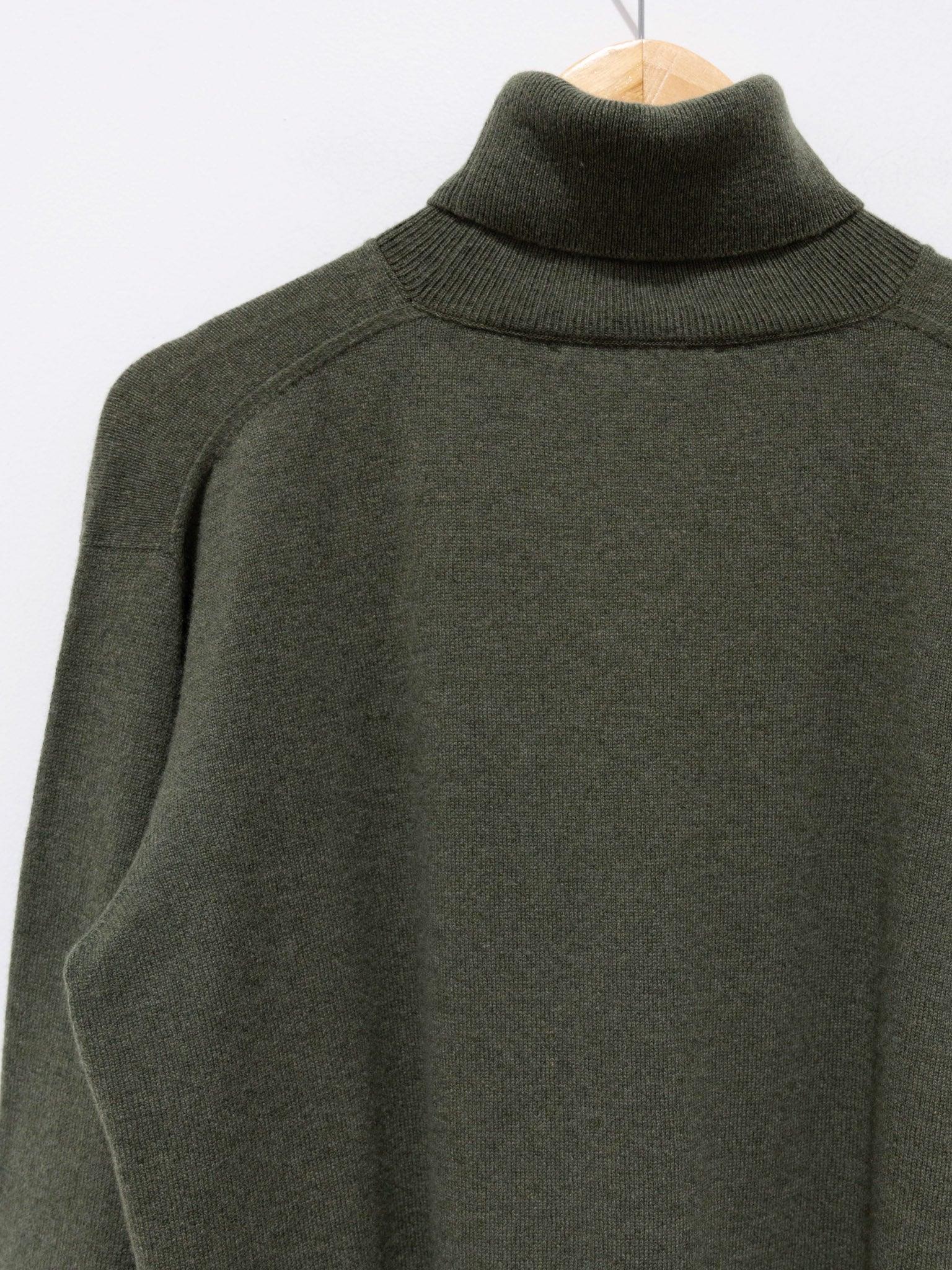 Namu Shop - Sofie D'Hoore Mambo High Neck Sweater - Military