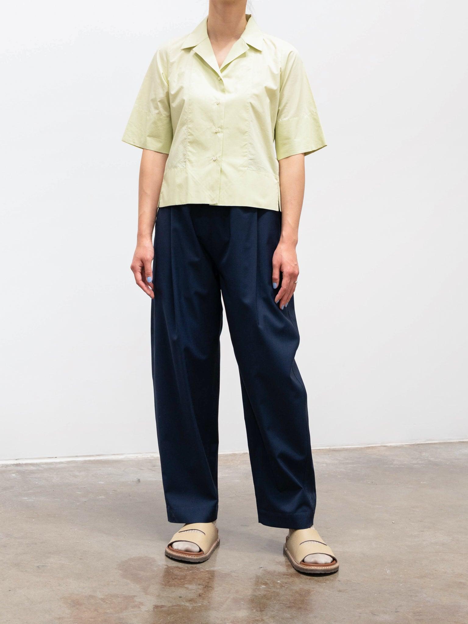 Namu Shop - Sofie D'Hoore Patience Light Wool Trousers - Navy