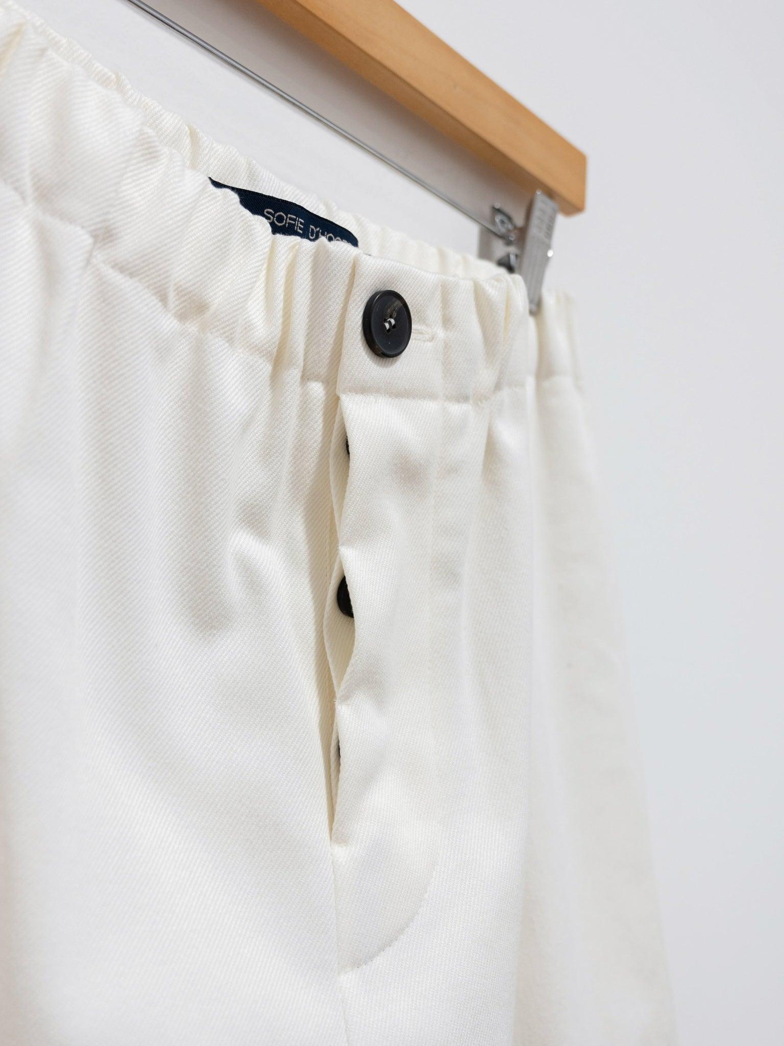 Namu Shop - Sofie D'Hoore Piper Trouser - Off White