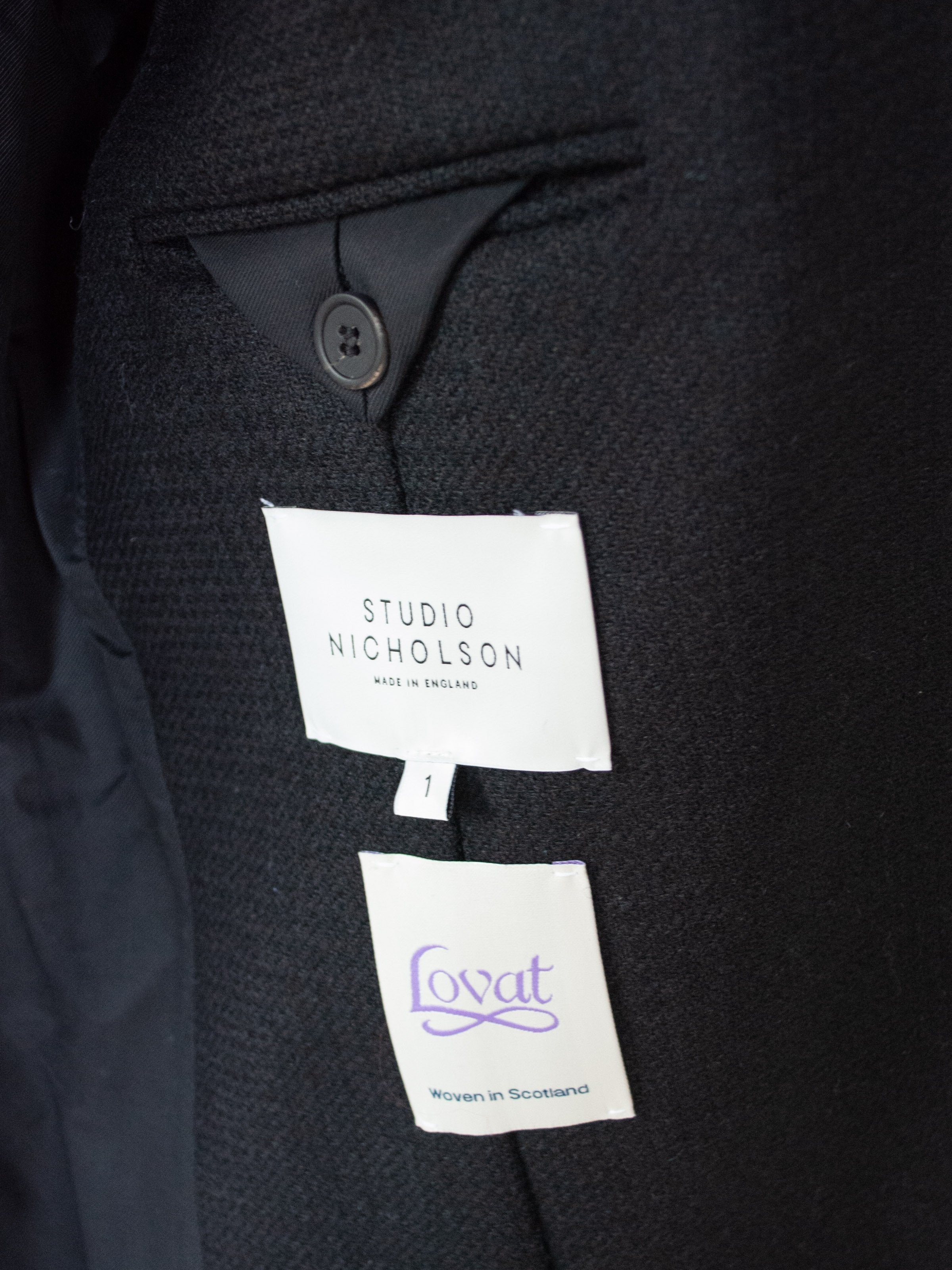 Namu Shop - Studio Nicholson Acre Wool Blazer
