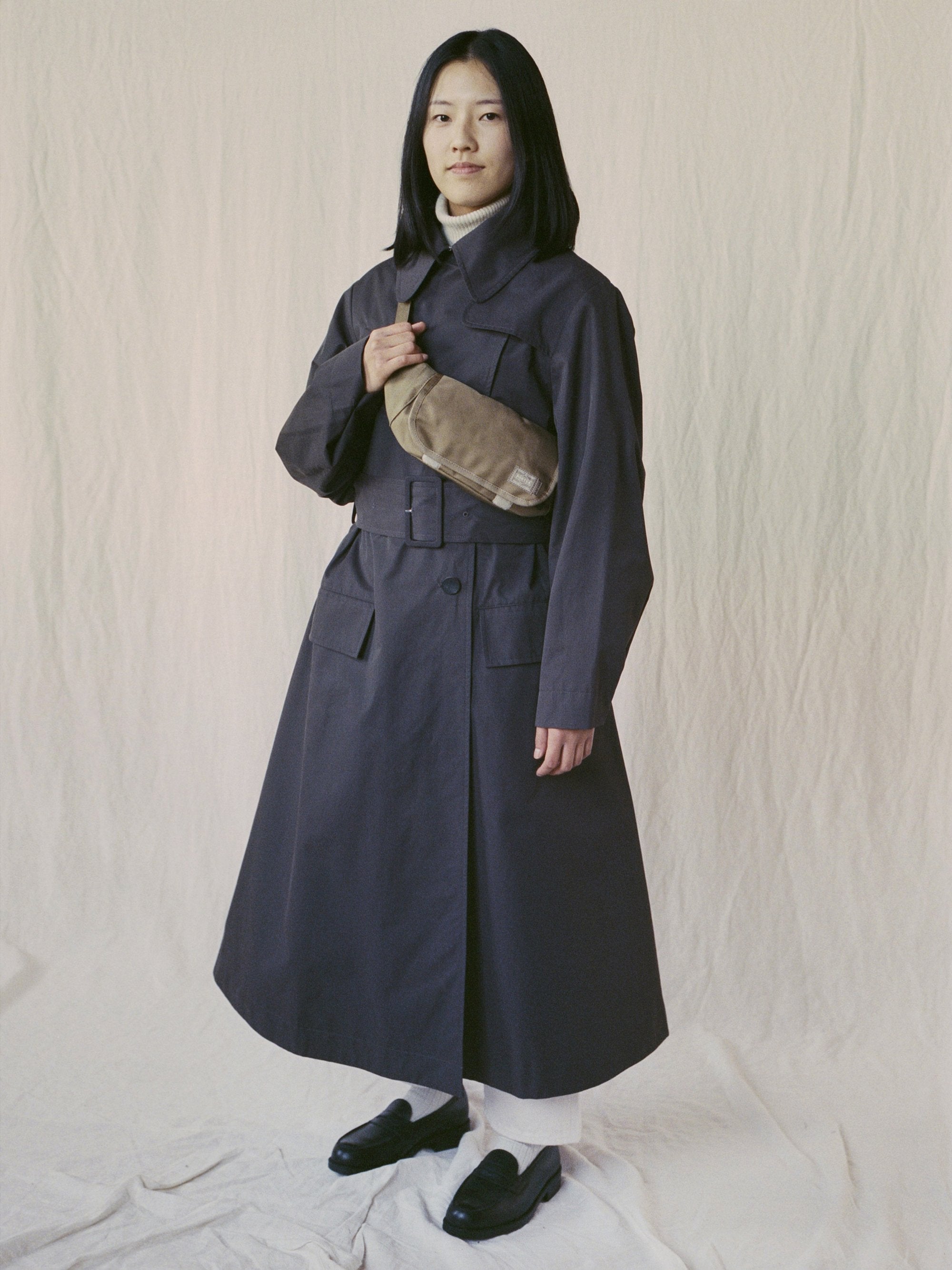 Namu Shop - Studio Nicholson Angstrom Rain Coat - Dark Brown