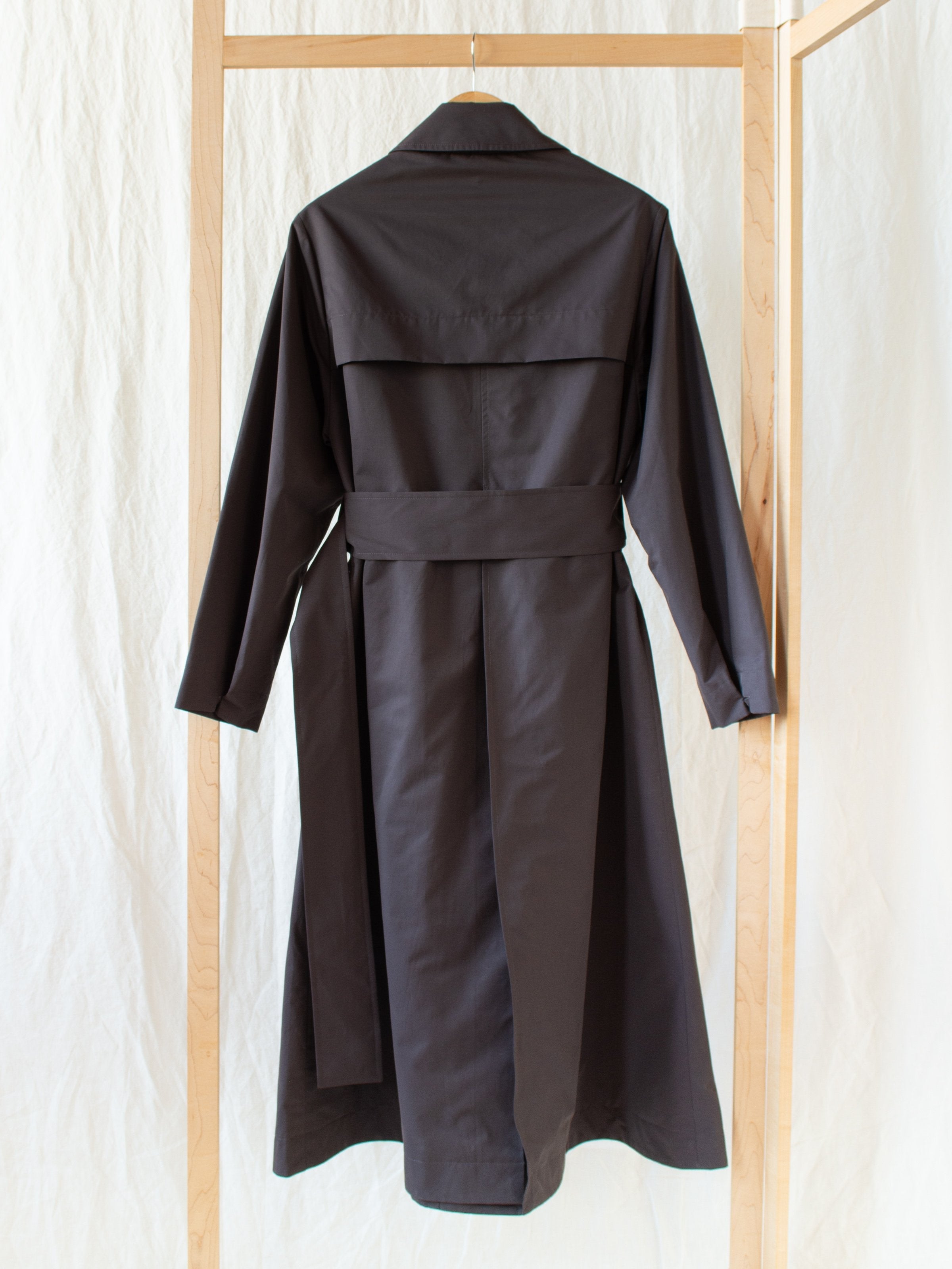 Namu Shop - Studio Nicholson Angstrom Rain Coat - Dark Brown