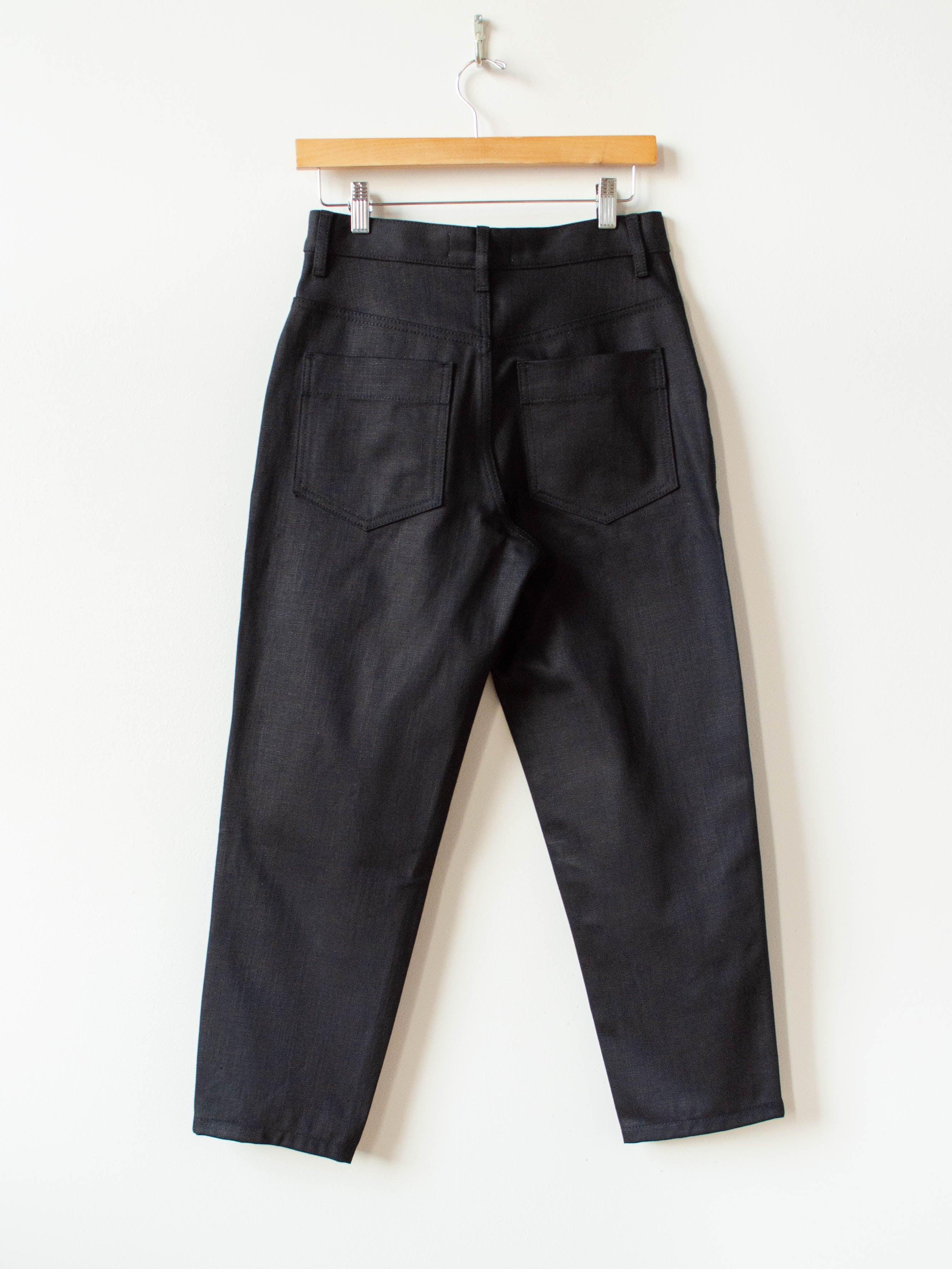 Namu Shop - Studio Nicholson Avanti Selvedge Denim - Black