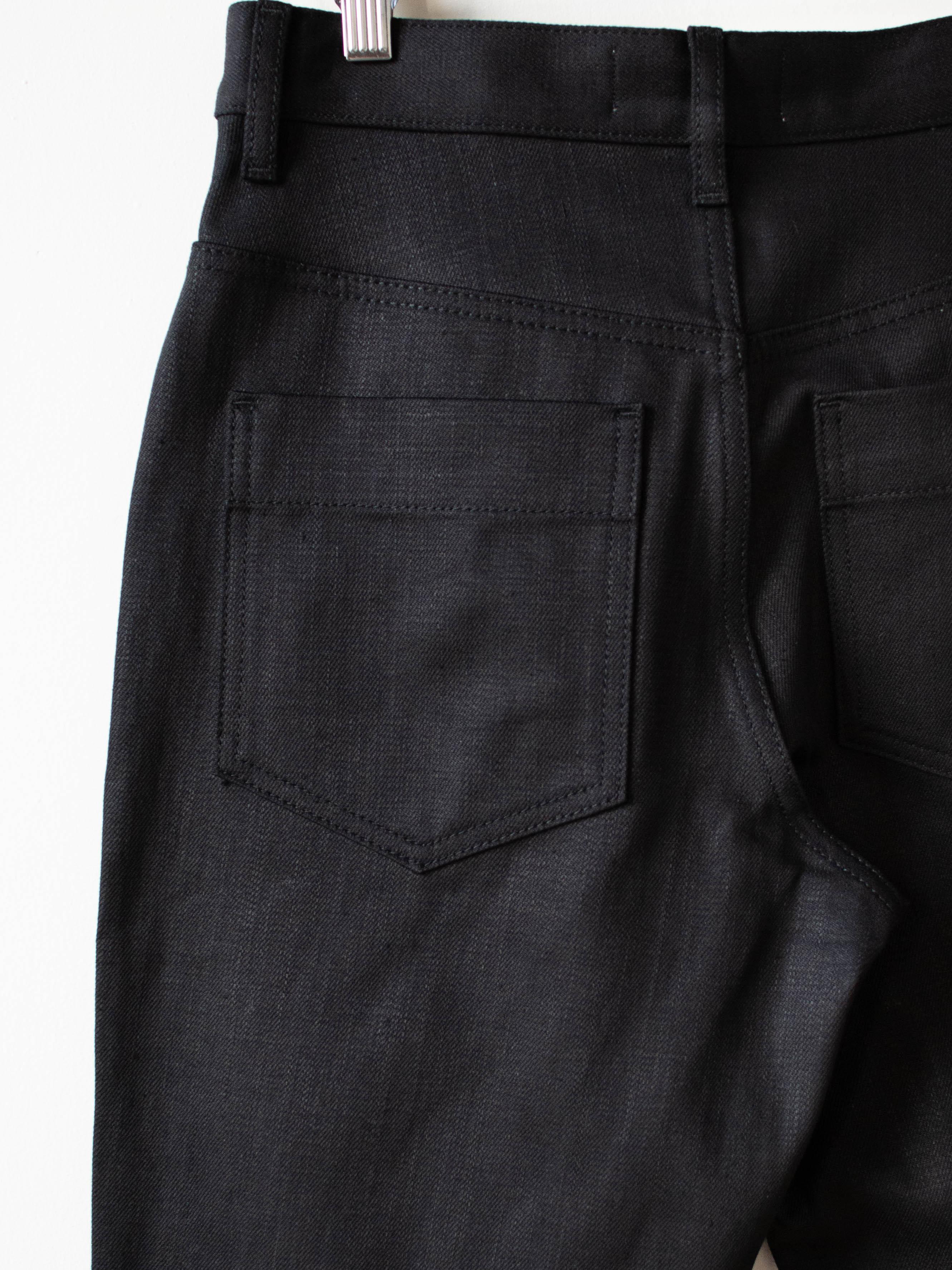 Namu Shop - Studio Nicholson Avanti Selvedge Denim - Black