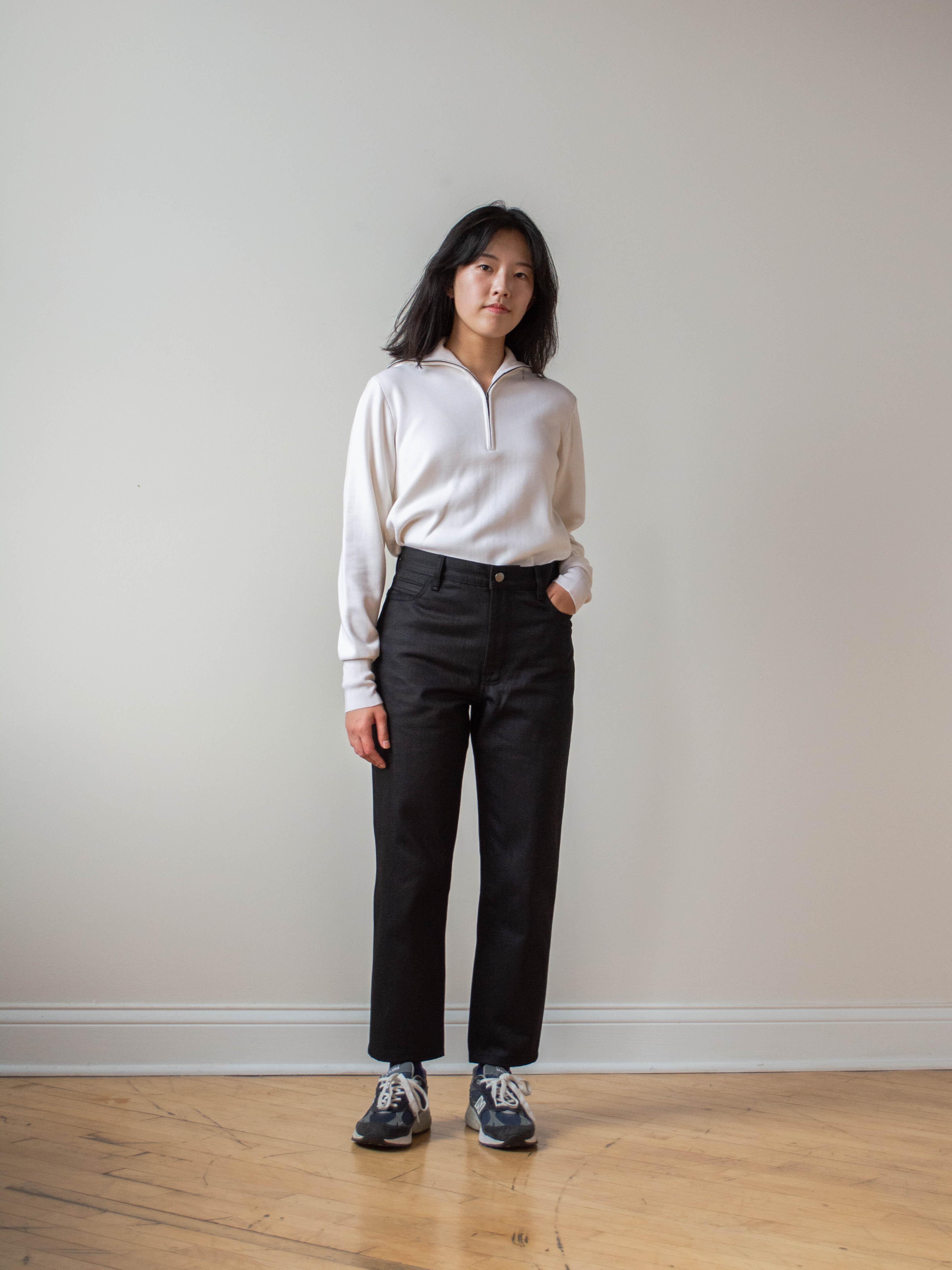 Namu Shop - Studio Nicholson Avanti Selvedge Denim - Black