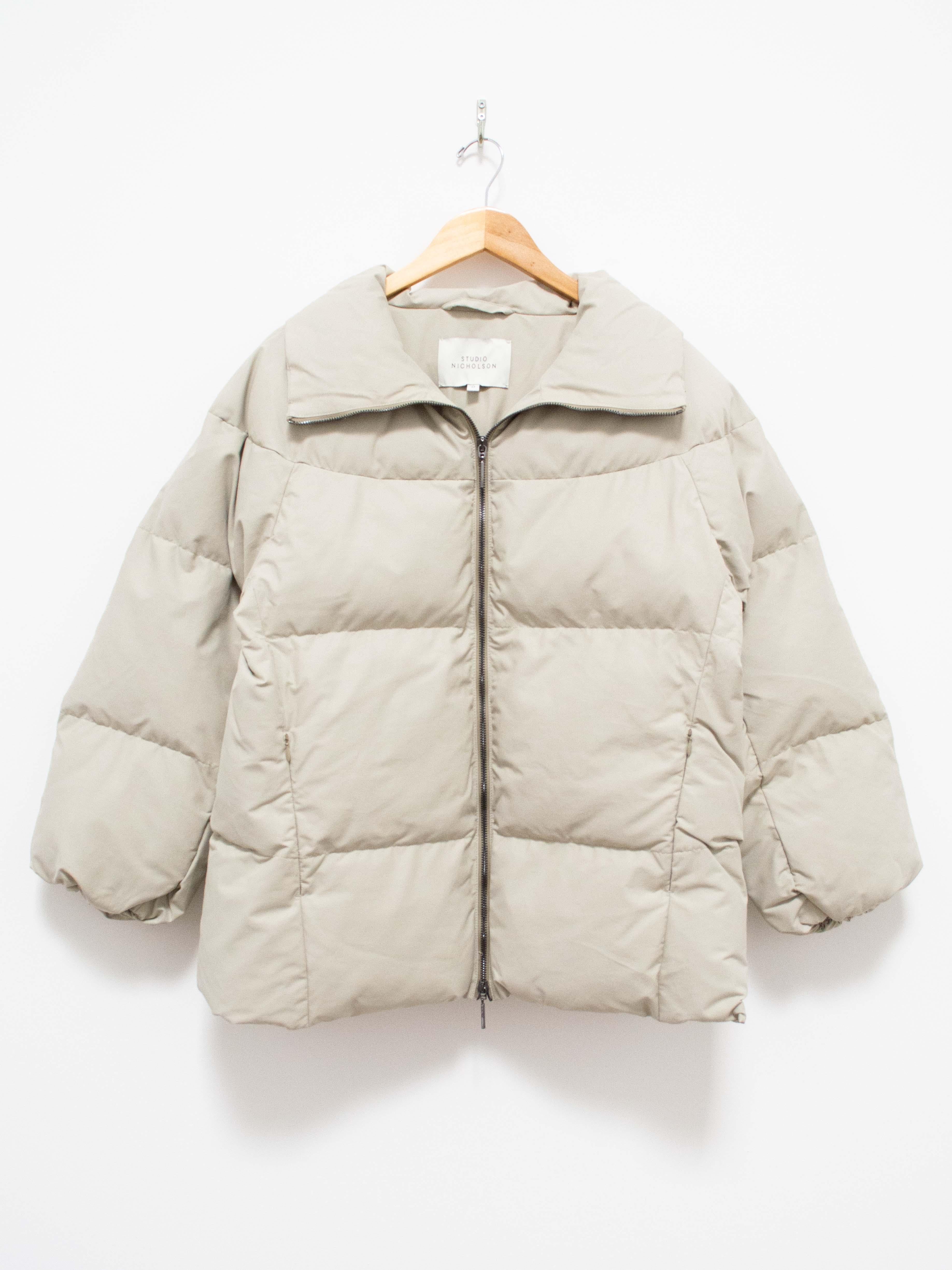 Namu Shop - Studio Nicholson Basel Ecodown Padded Jacket - Stone
