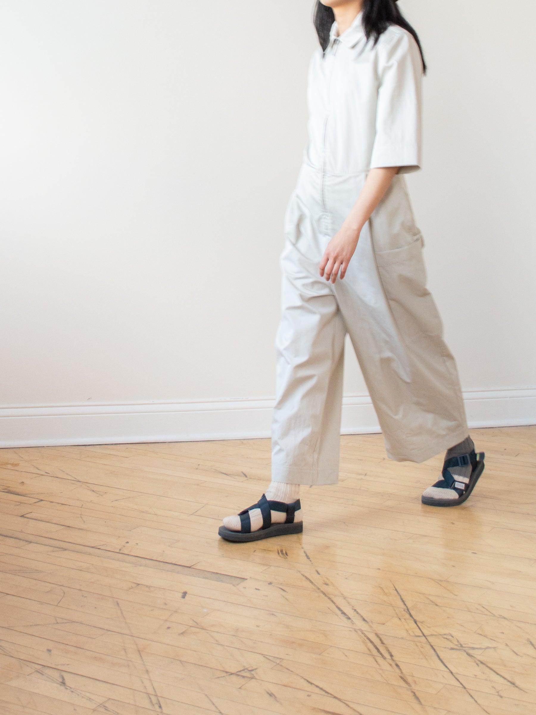 Namu Shop - Studio Nicholson Berte Utility Jumpsuit - Ash
