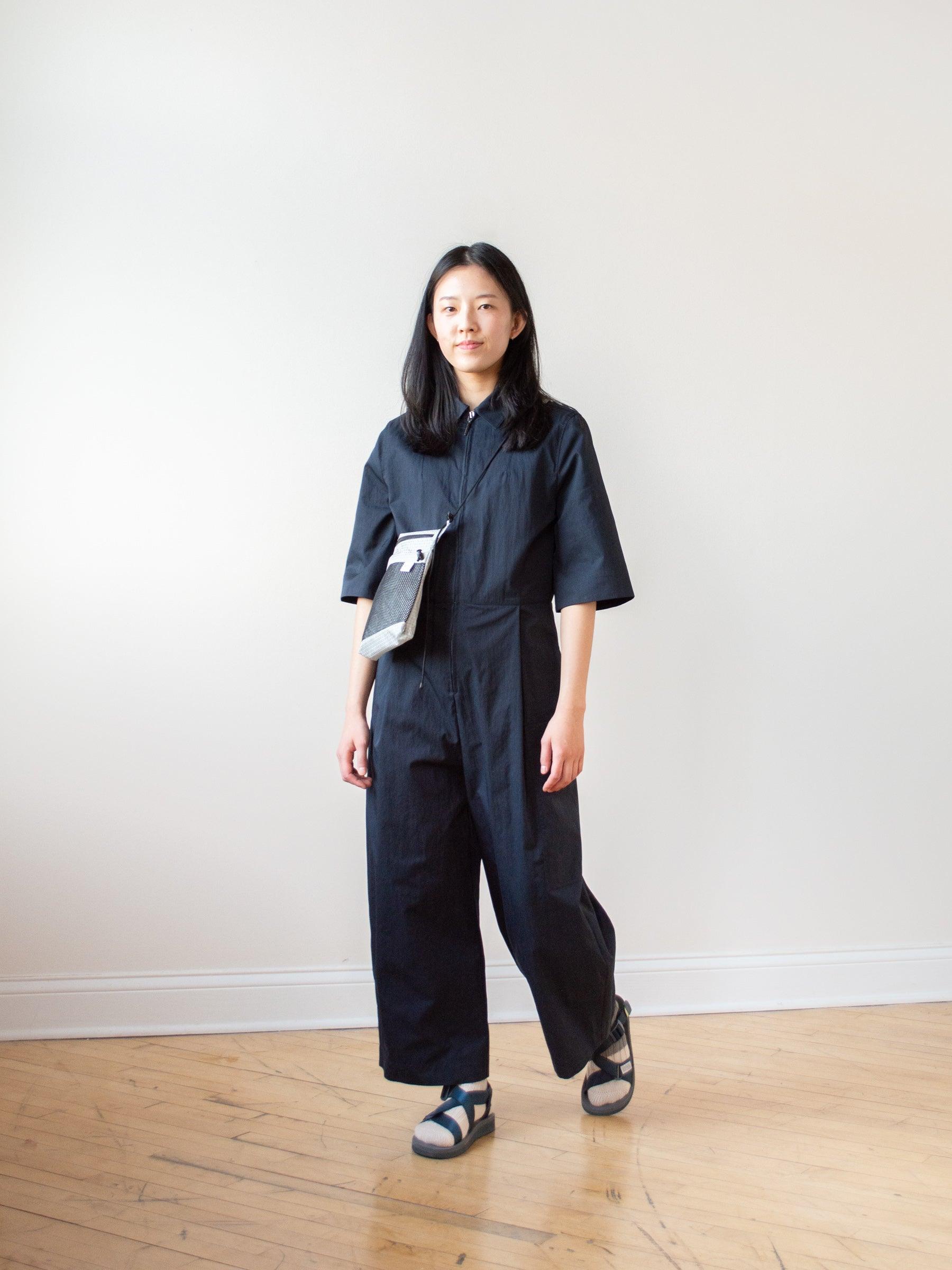 Namu Shop - Studio Nicholson Berte Utility Jumpsuit - Dark Navy