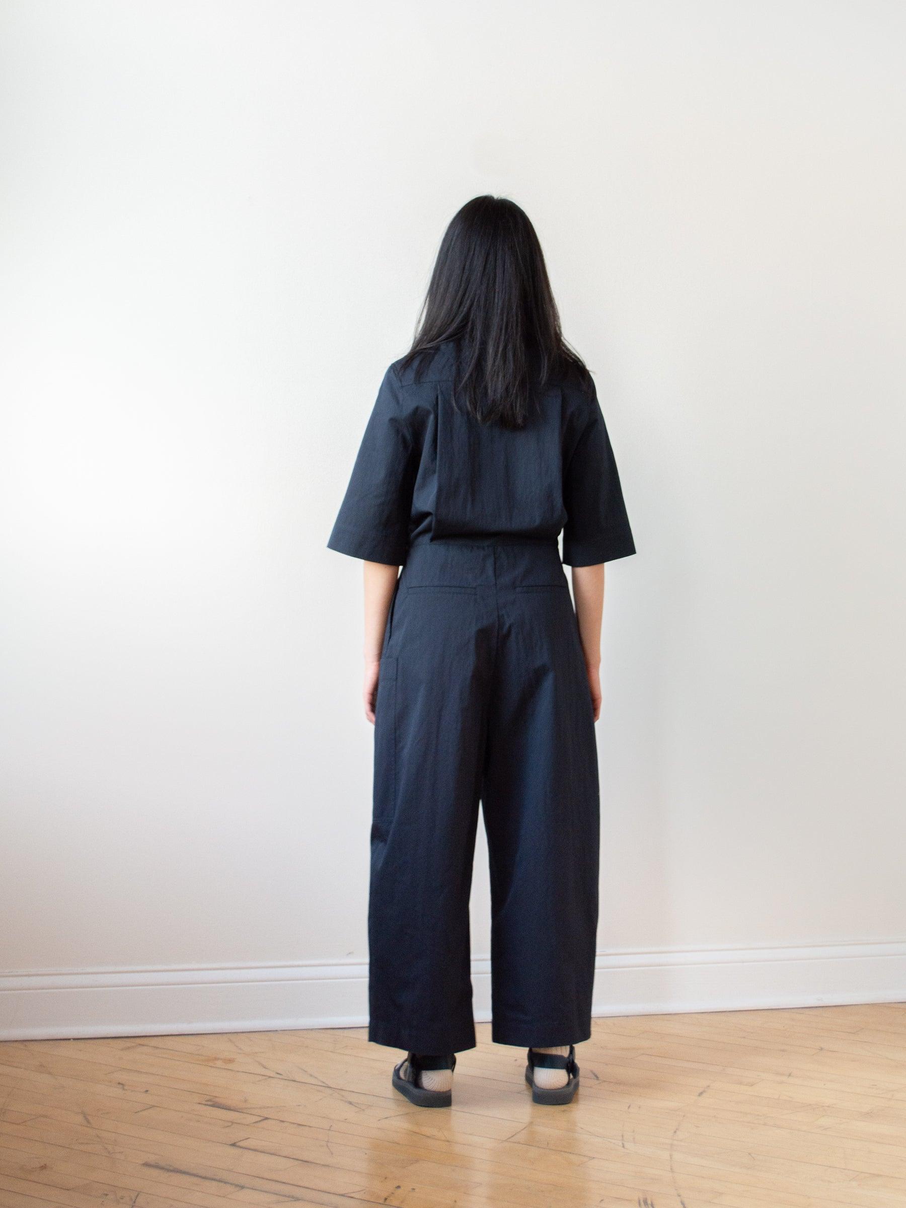 Namu Shop - Studio Nicholson Berte Utility Jumpsuit - Dark Navy