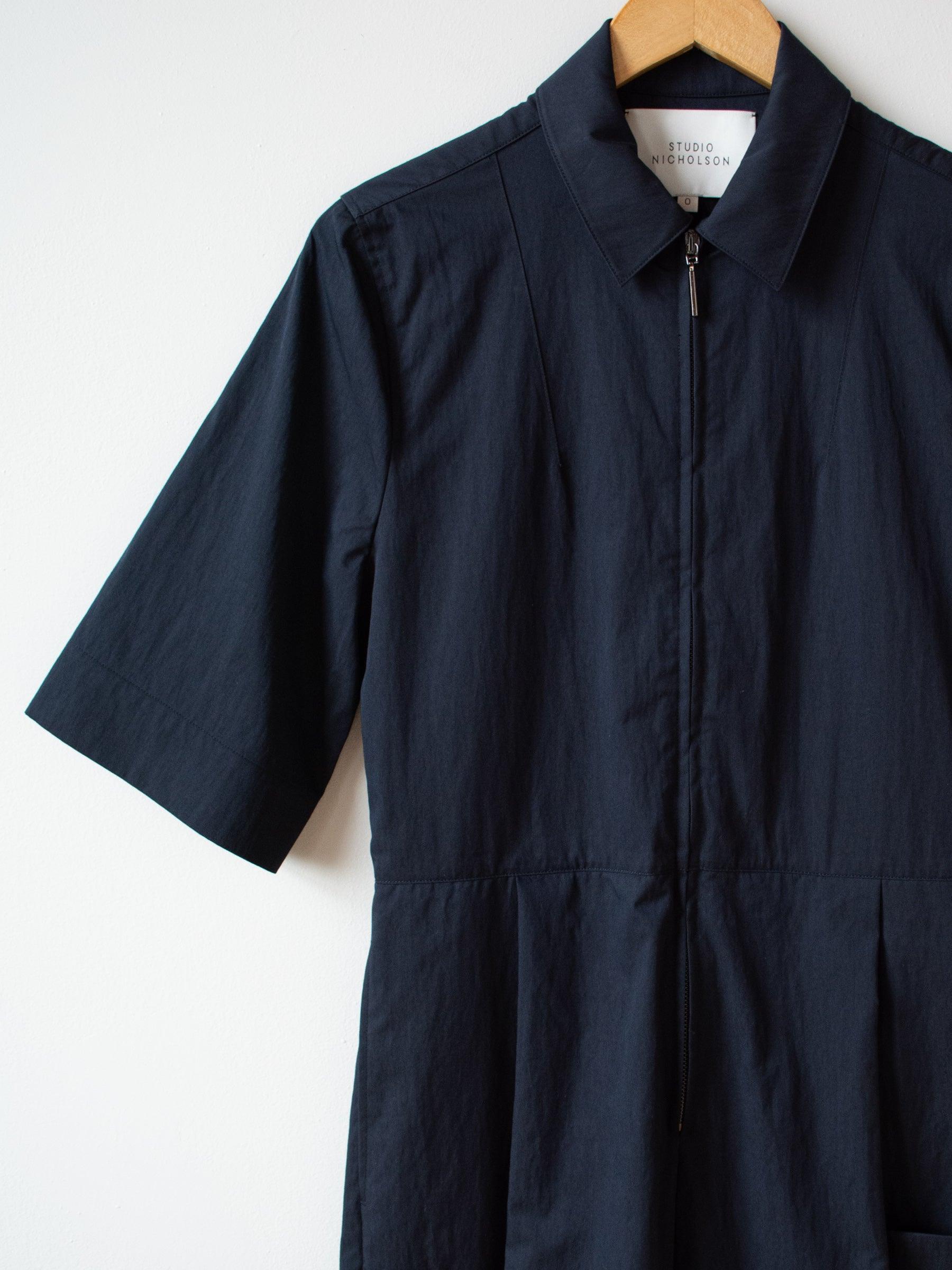 Namu Shop - Studio Nicholson Berte Utility Jumpsuit - Dark Navy