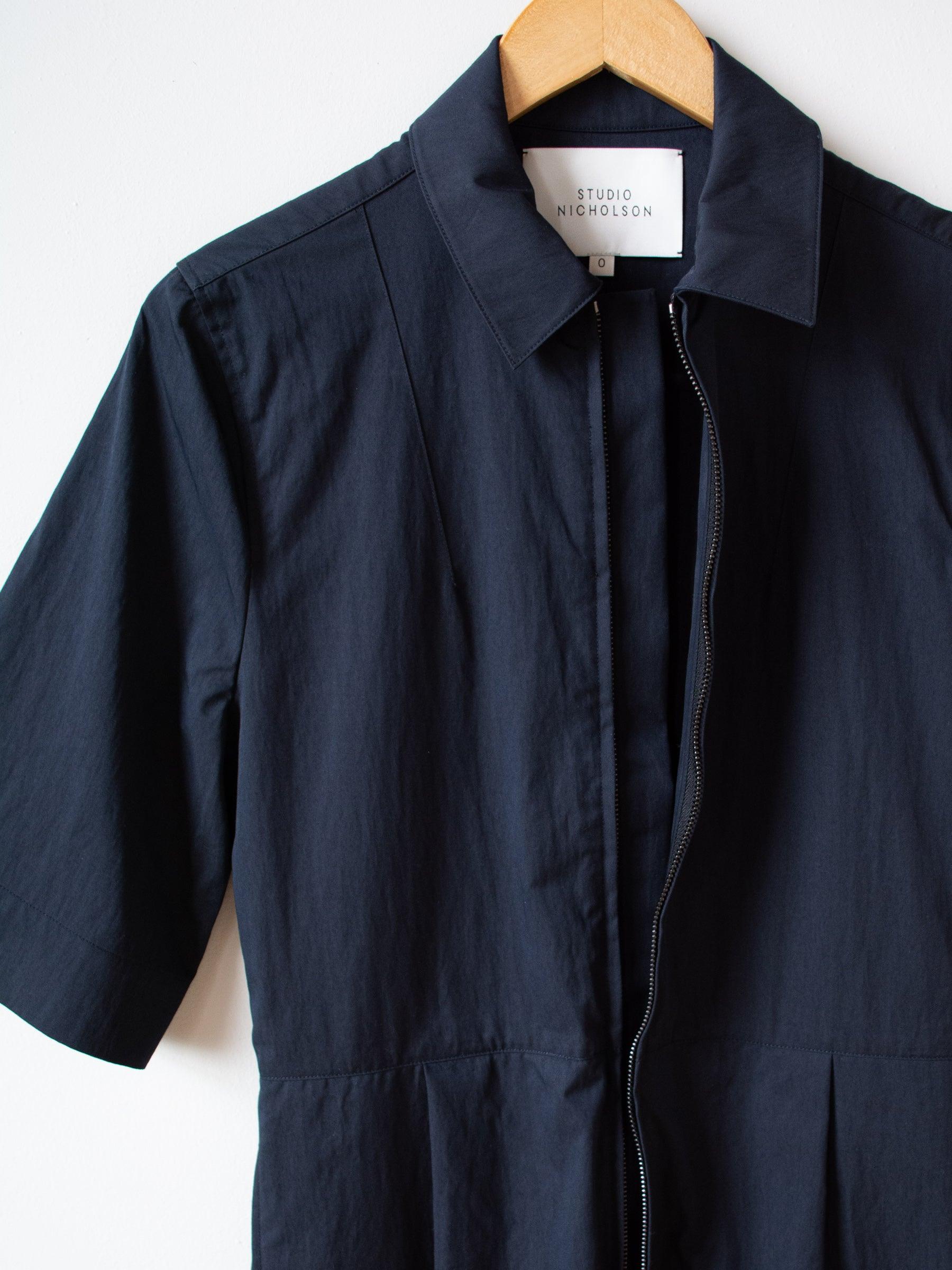 Namu Shop - Studio Nicholson Berte Utility Jumpsuit - Dark Navy