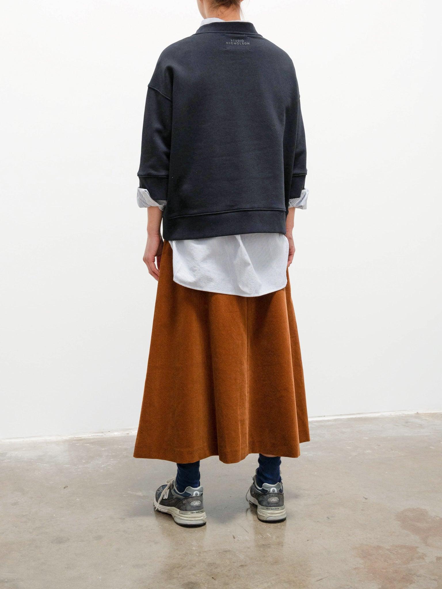 Namu Shop - Studio Nicholson Brawn Sweatshirt Top - Darkest Navy