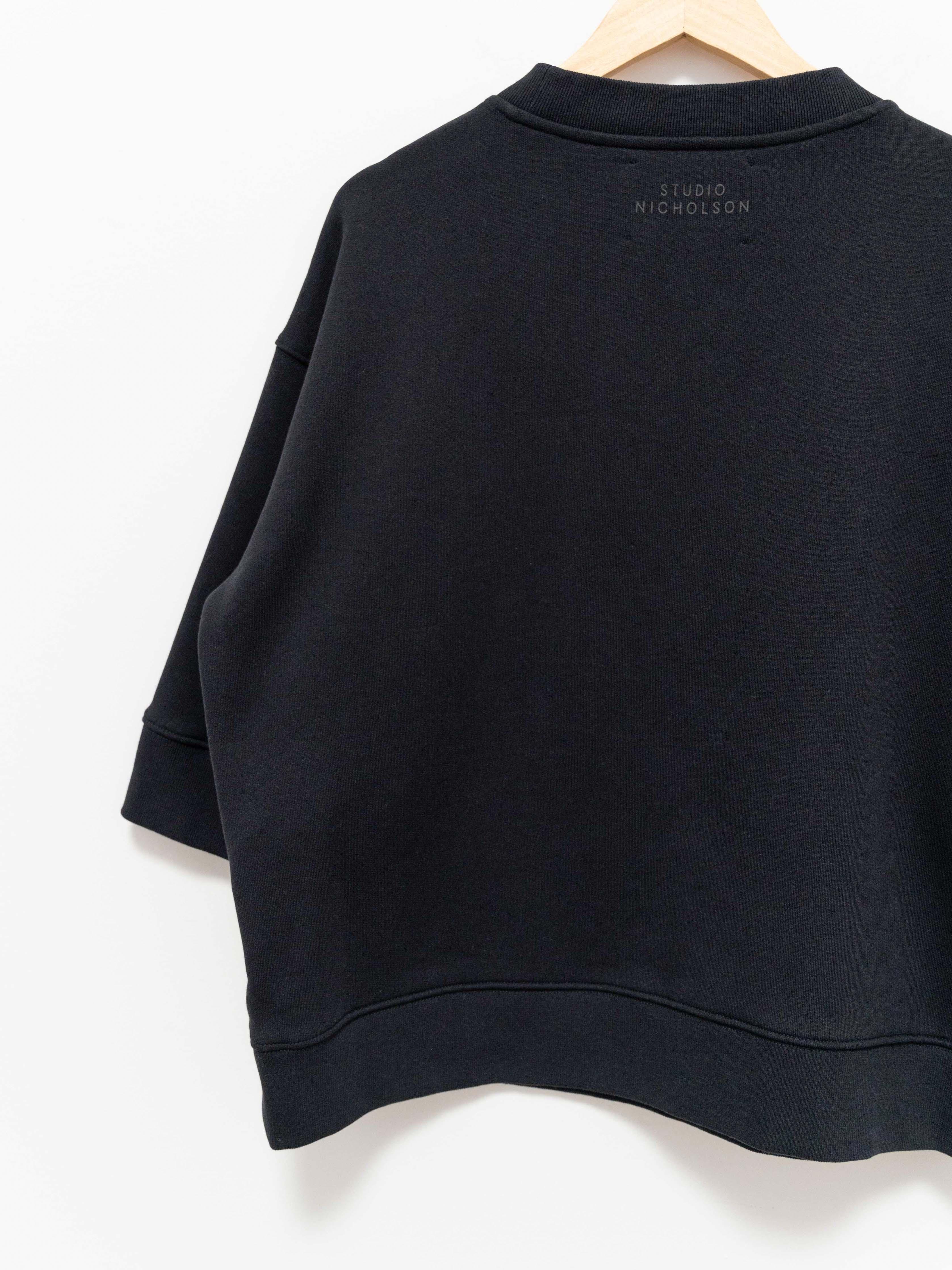 Namu Shop - Studio Nicholson Brawn Sweatshirt Top - Darkest Navy