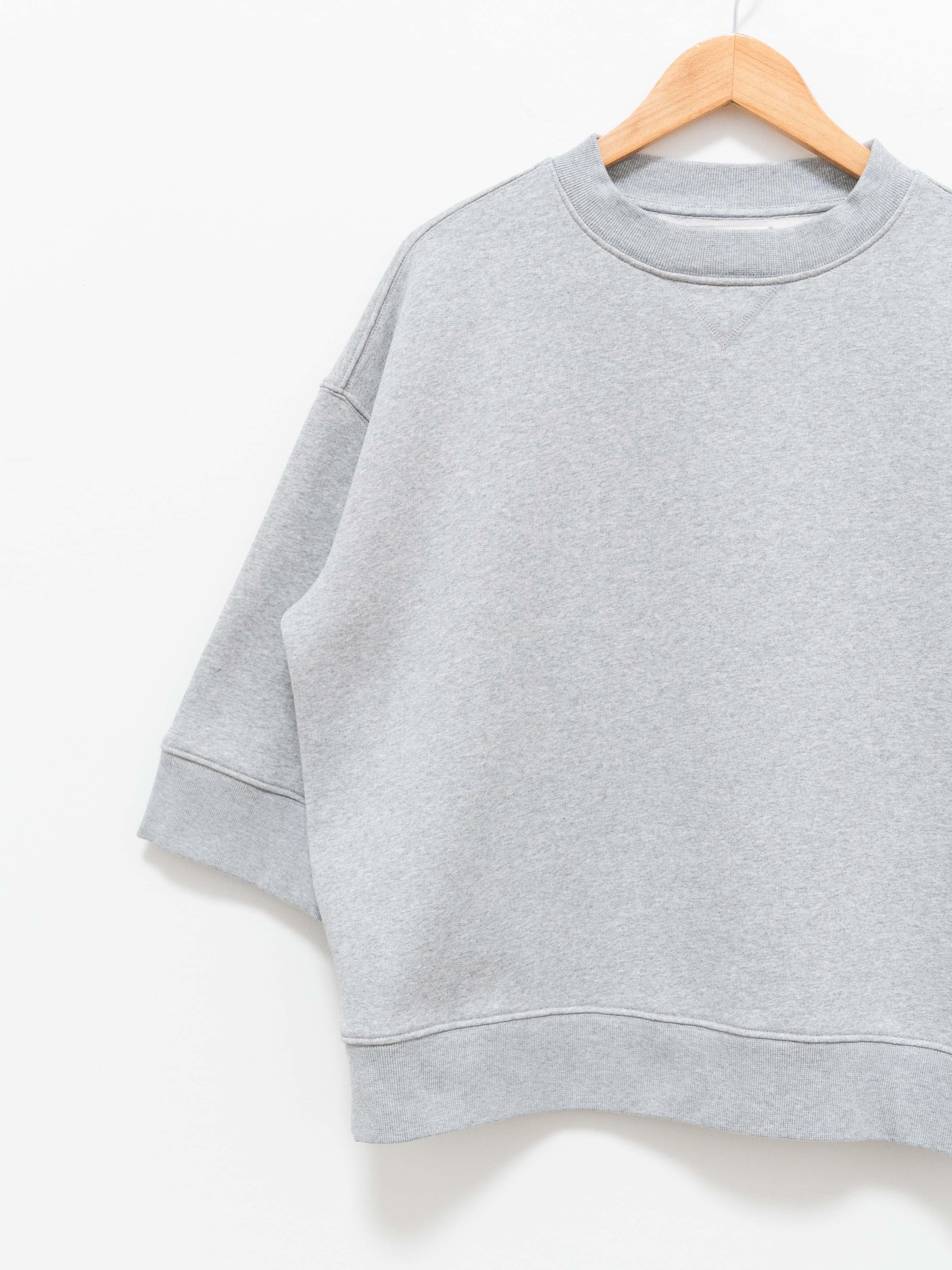 Namu Shop - Studio Nicholson Brawn Sweatshirt Top - Gray Marl