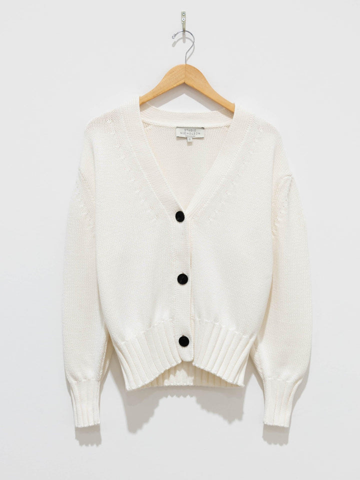 Namu Shop - Studio Nicholson Cochin Cardigan - Cream