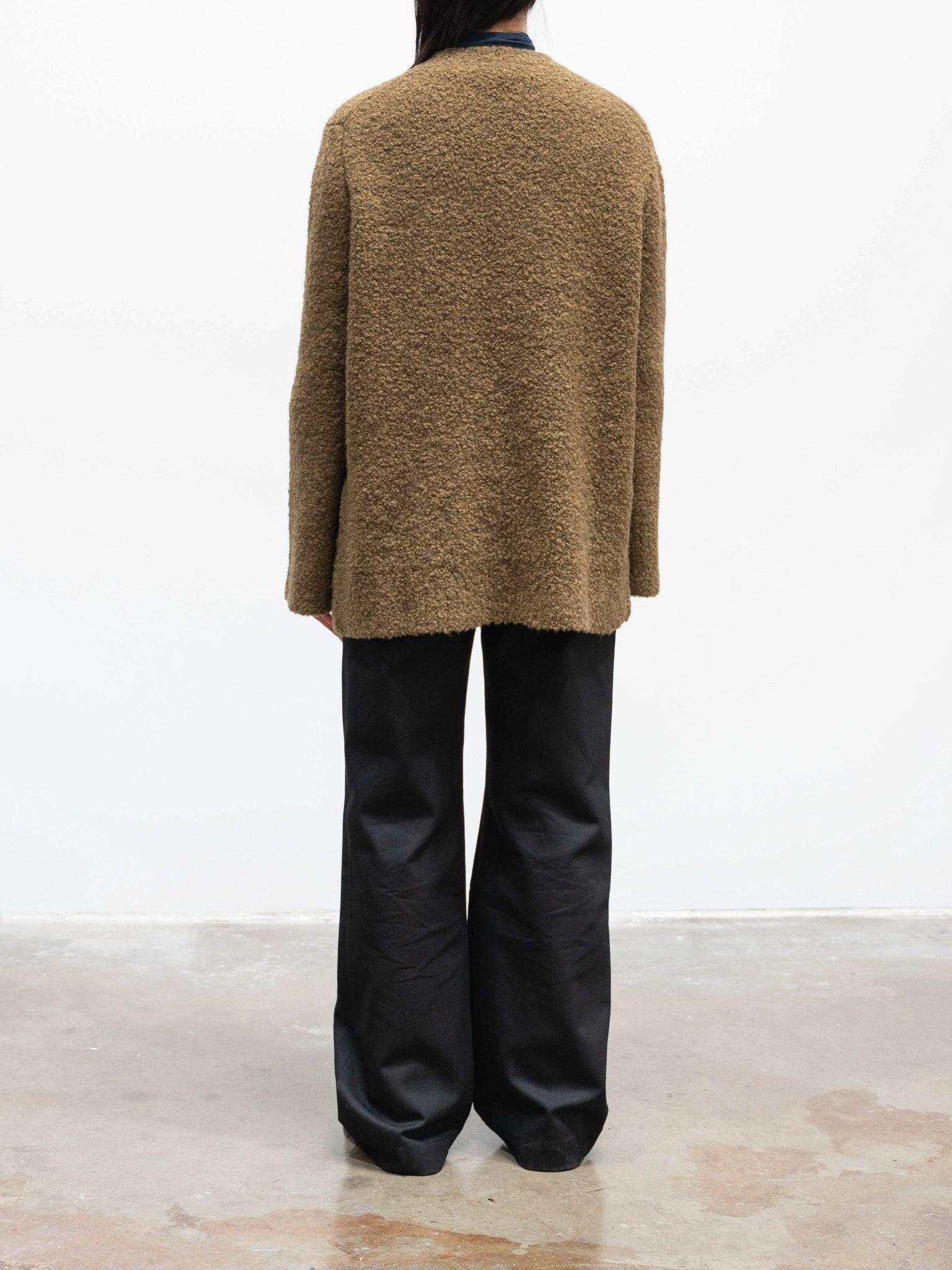 Namu Shop - Studio Nicholson Corbu Slim Flare Pant - Black