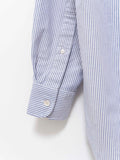 Namu Shop - Studio Nicholson Creed Oxford Shirt - Cornflower Stripe