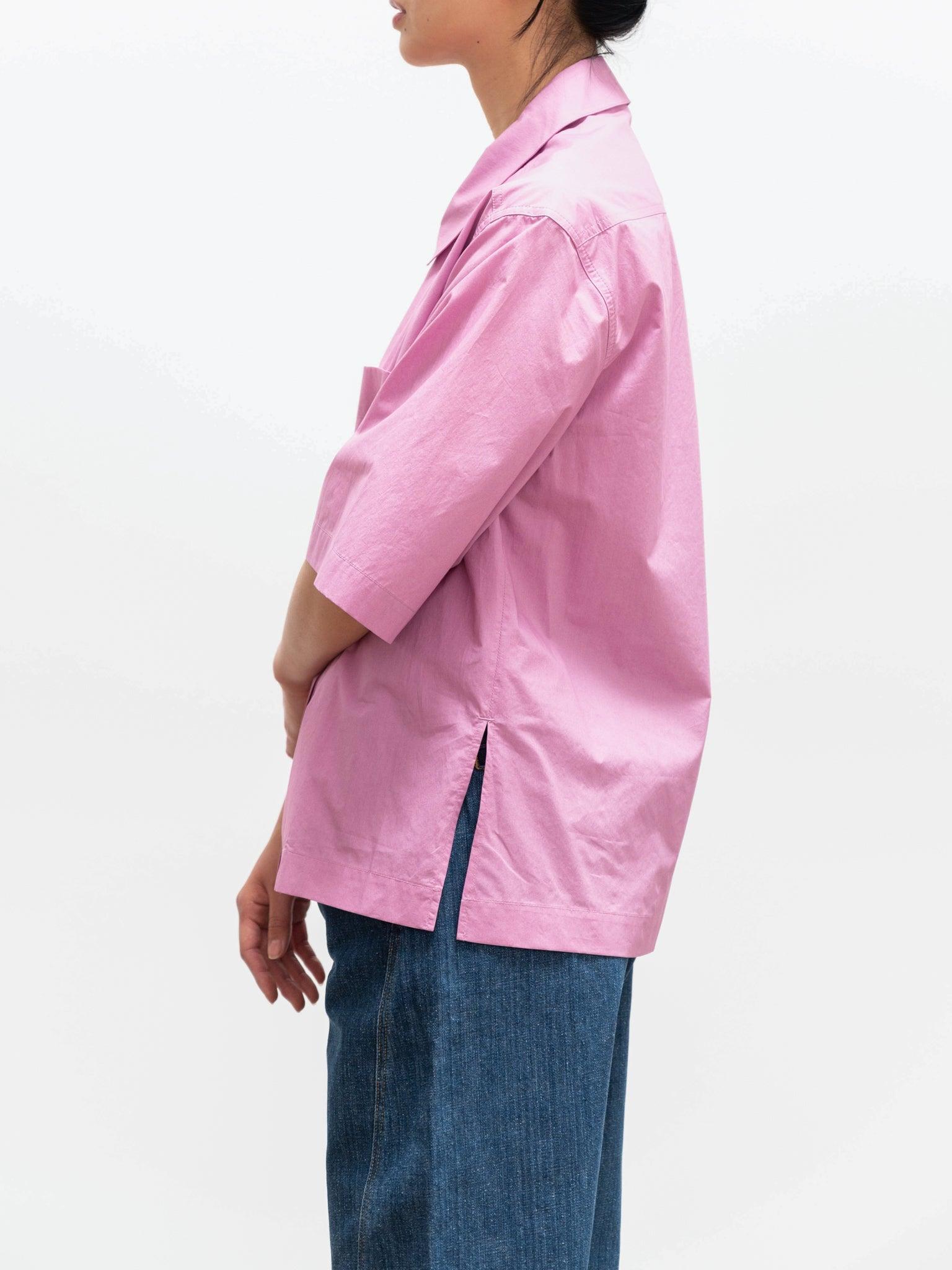 Namu Shop - Studio Nicholson Elio Camp Shirt - Lilac