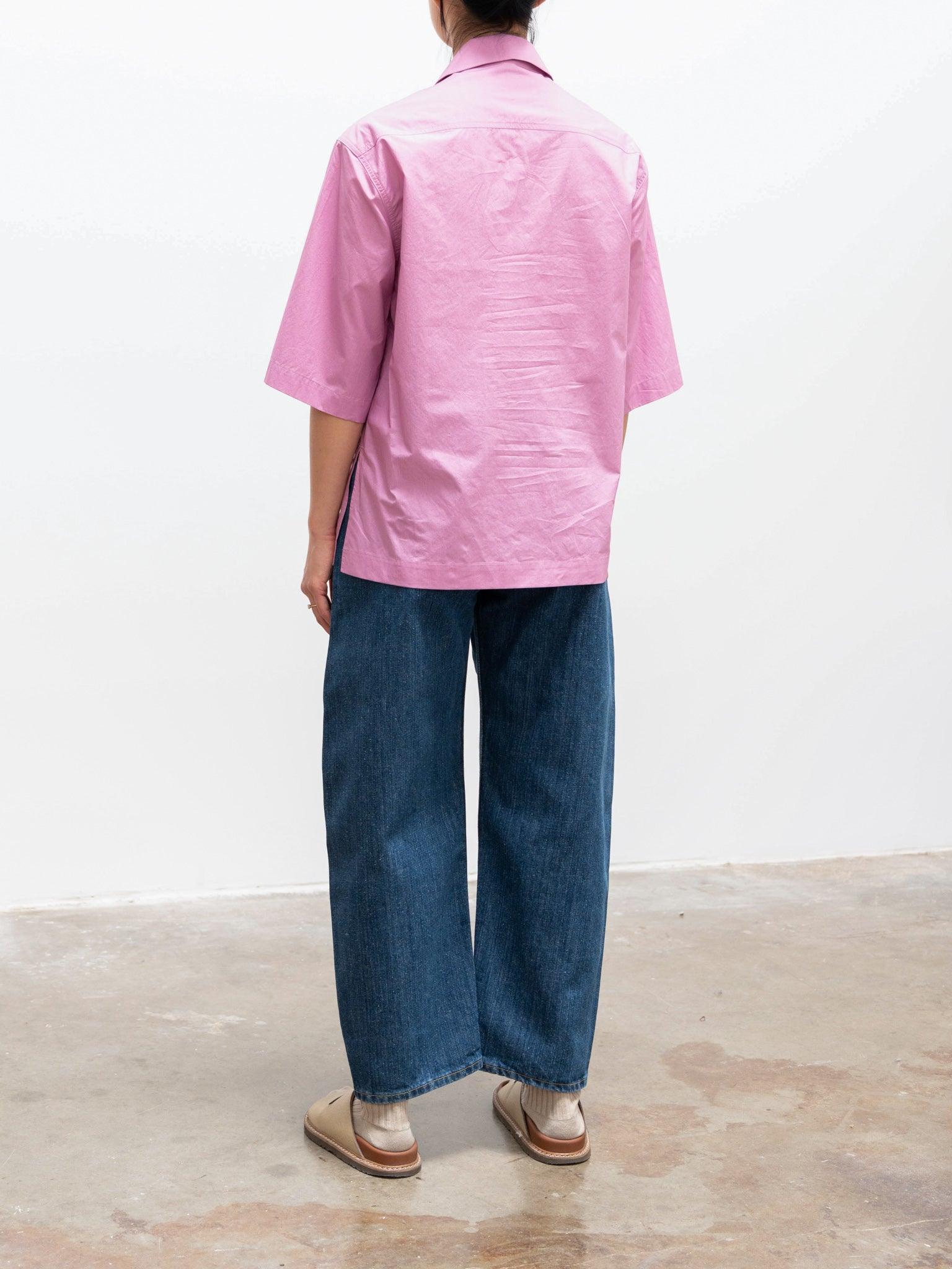 Namu Shop - Studio Nicholson Elio Camp Shirt - Lilac