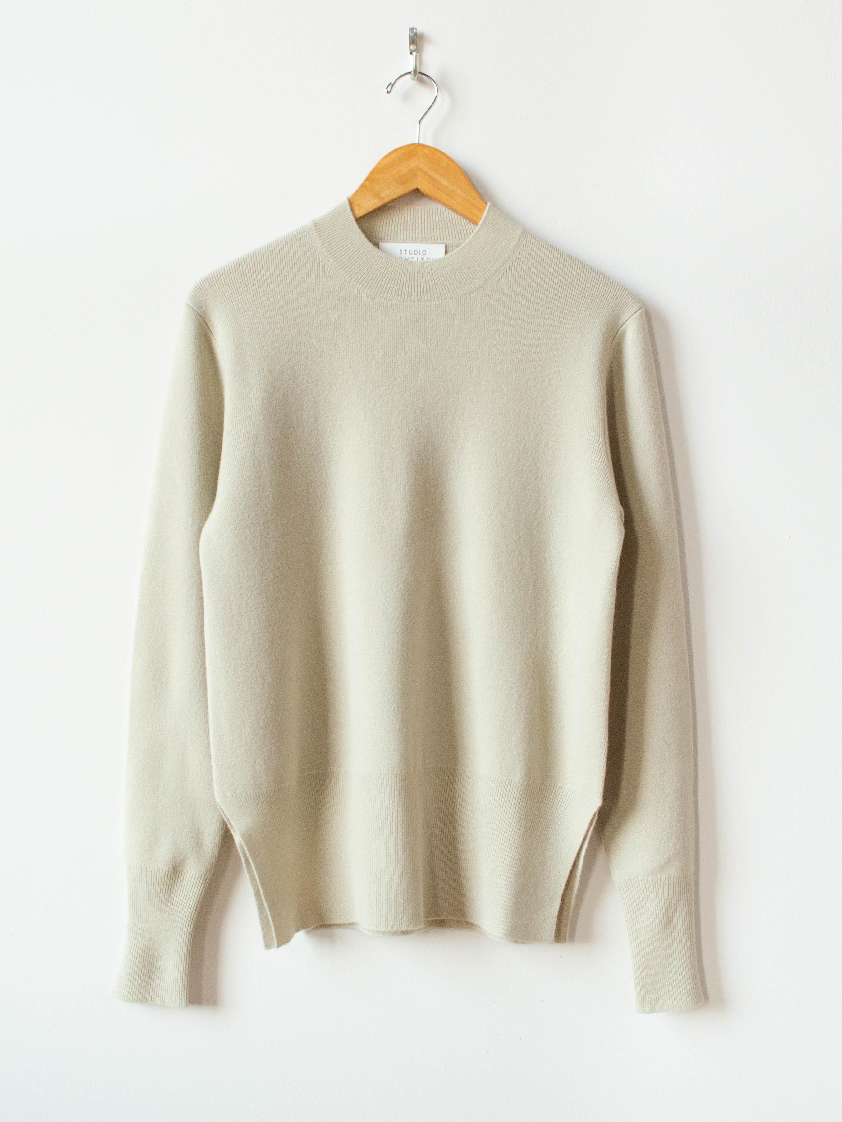 Namu Shop - Studio Nicholson Garde Merino Cashmere Crewneck Knit - Melon