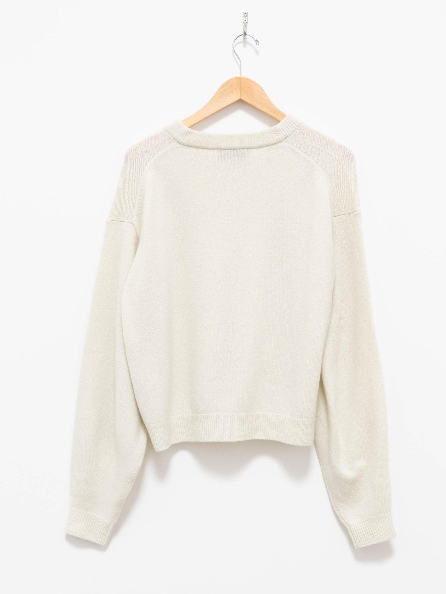 Namu Shop - Studio Nicholson Ghia Extra Fine Lambswool Knit - Birch