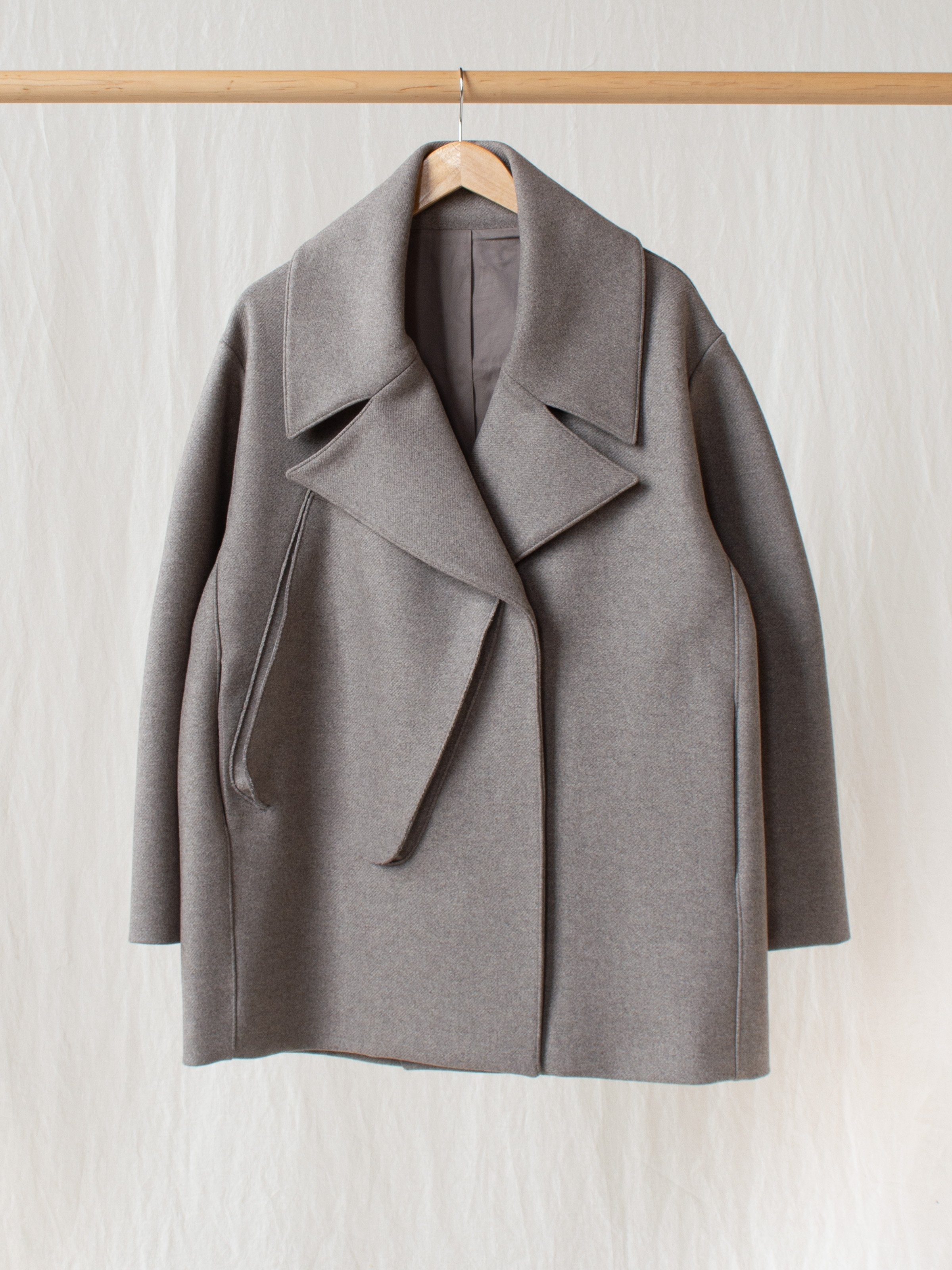 Namu Shop - Studio Nicholson Myrio Oversized Coat in Double Faced Wool