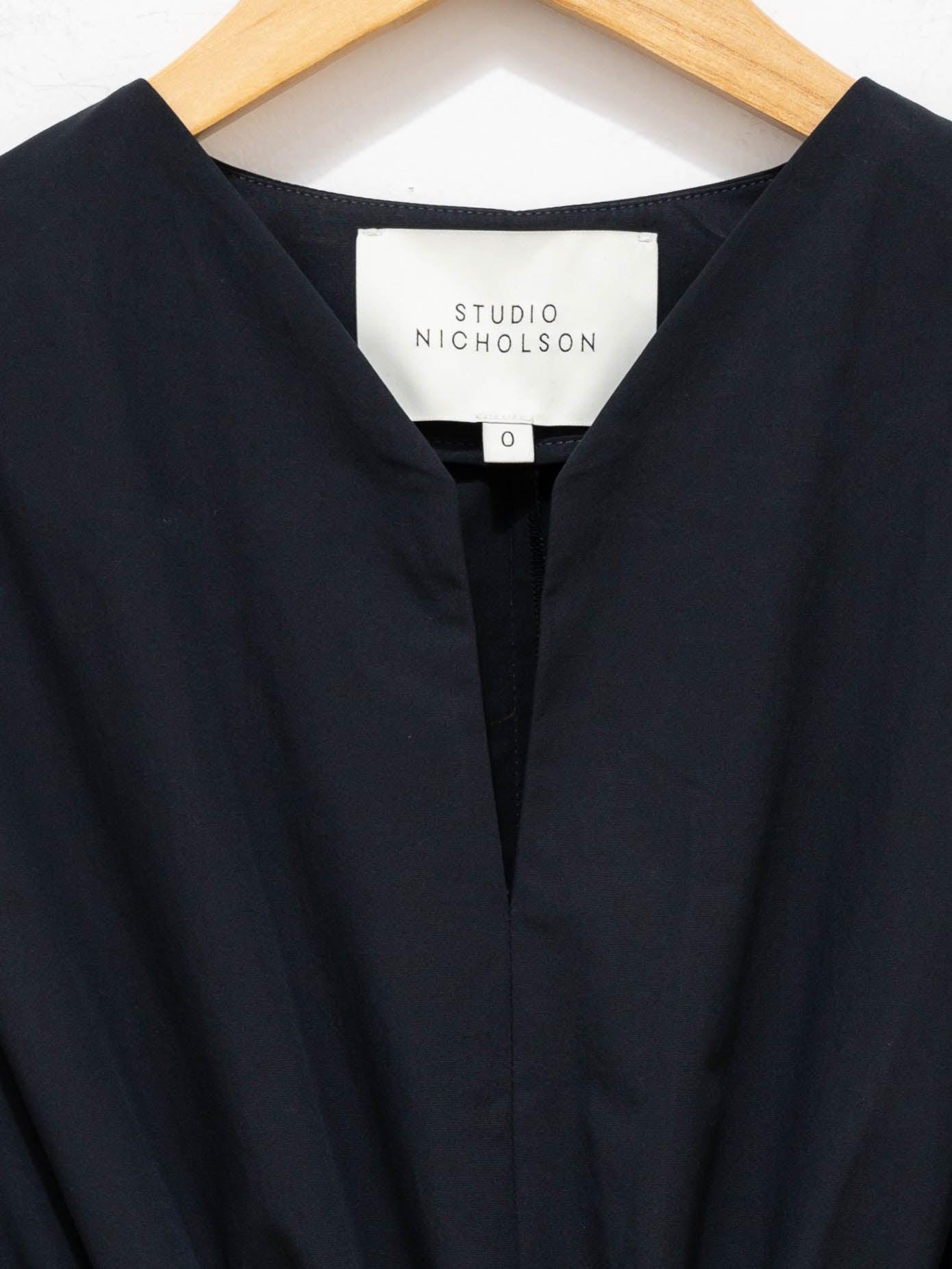 Namu Shop - Studio Nicholson Nestor Dress - Darkest Navy