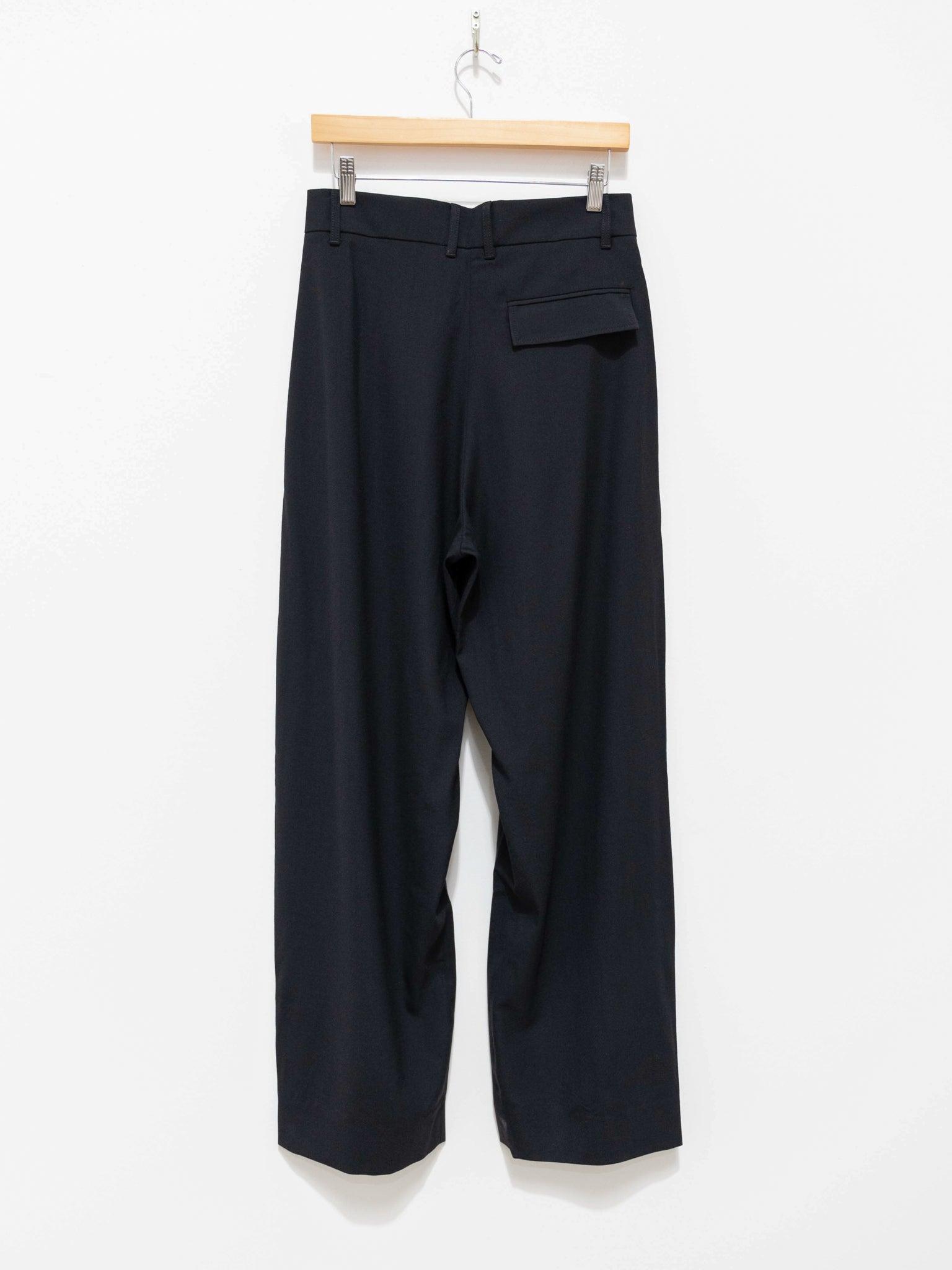 Namu Shop - Studio Nicholson Nika Double Pleat Curved Volume Pant - Graphite