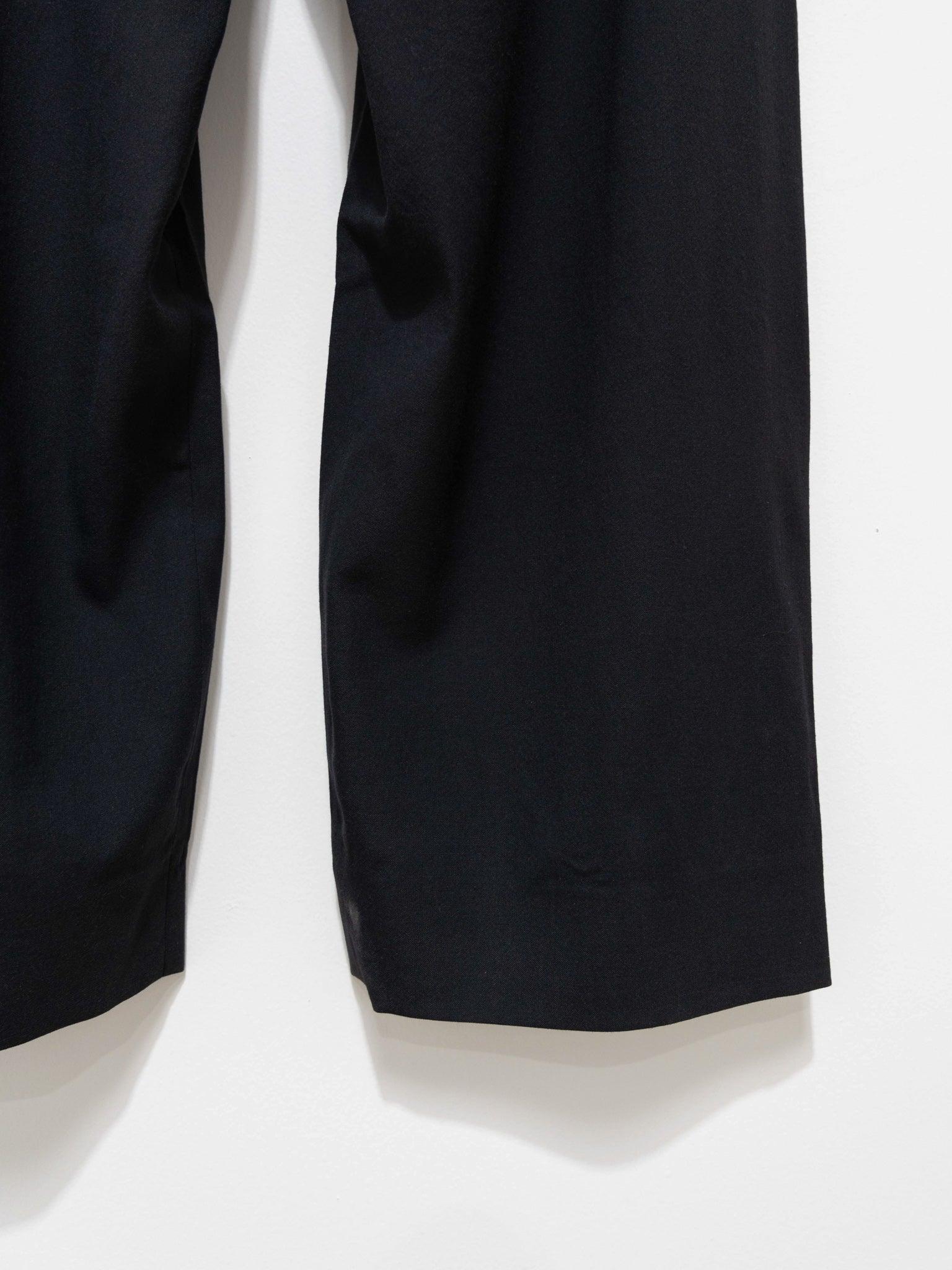 Namu Shop - Studio Nicholson Nika Double Pleat Curved Volume Pant - Graphite