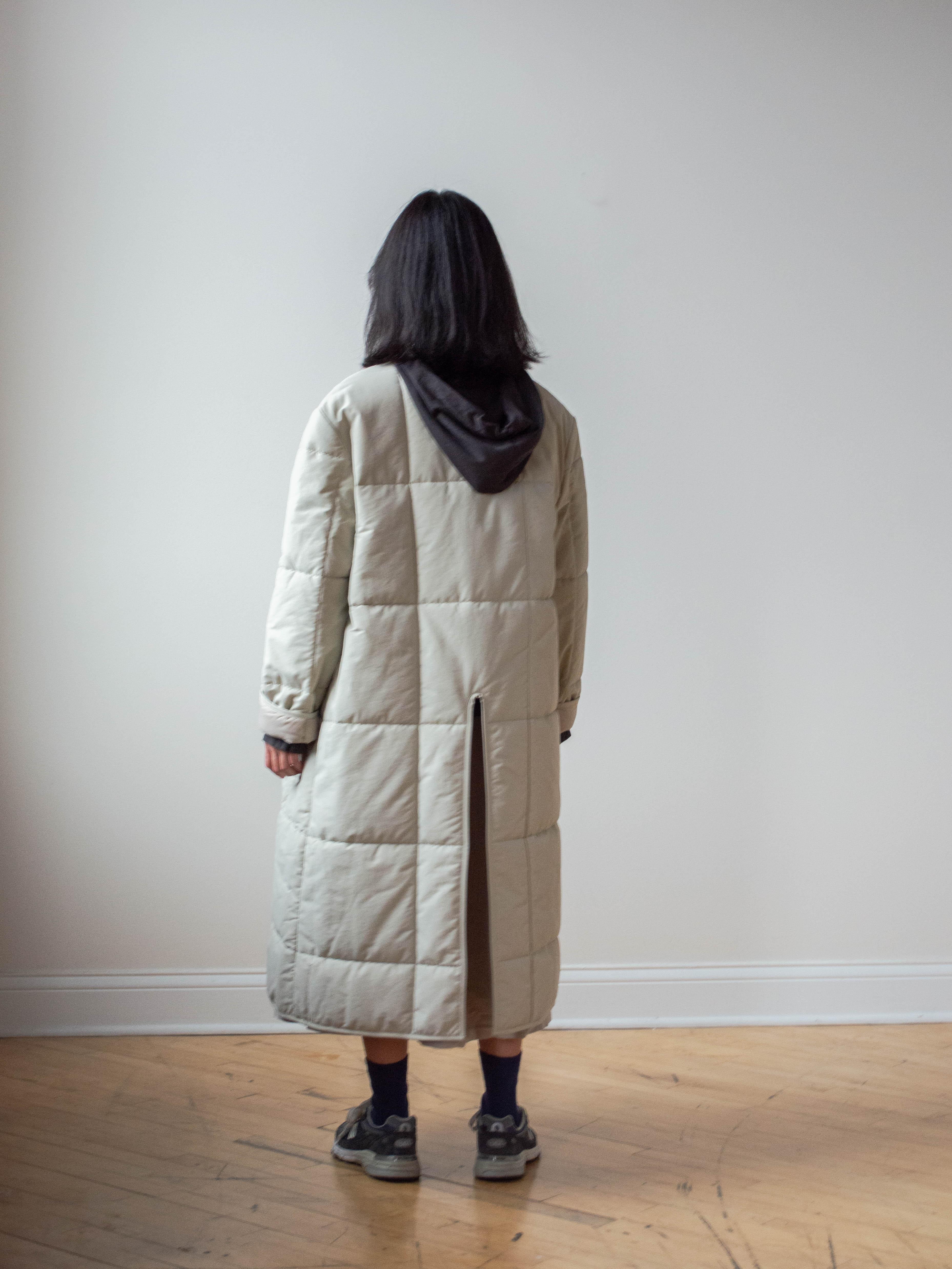 Namu Shop - Studio Nicholson Pieper Ecodown Padded Liner Coat - Stone