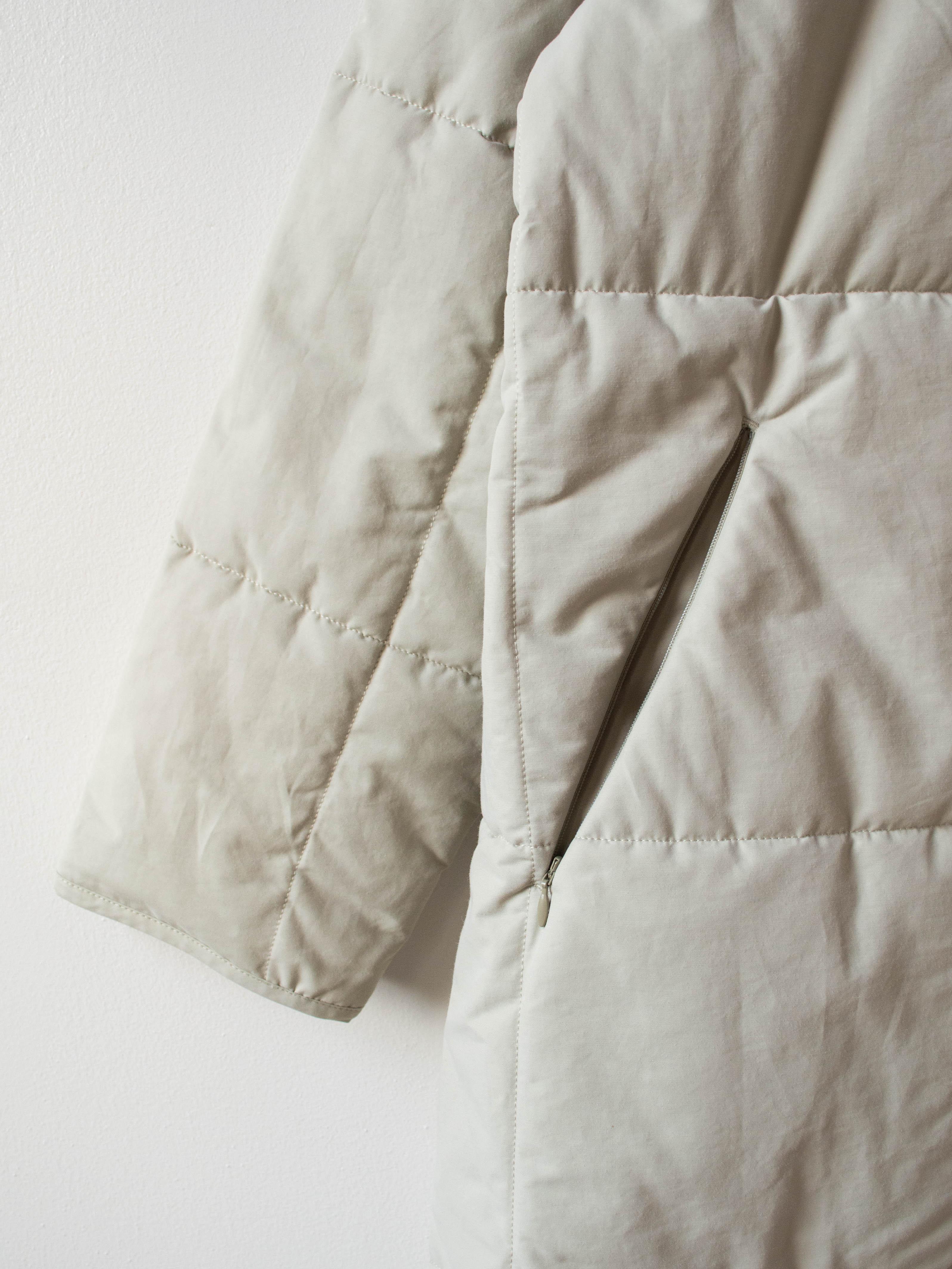 Namu Shop - Studio Nicholson Pieper Ecodown Padded Liner Coat - Stone