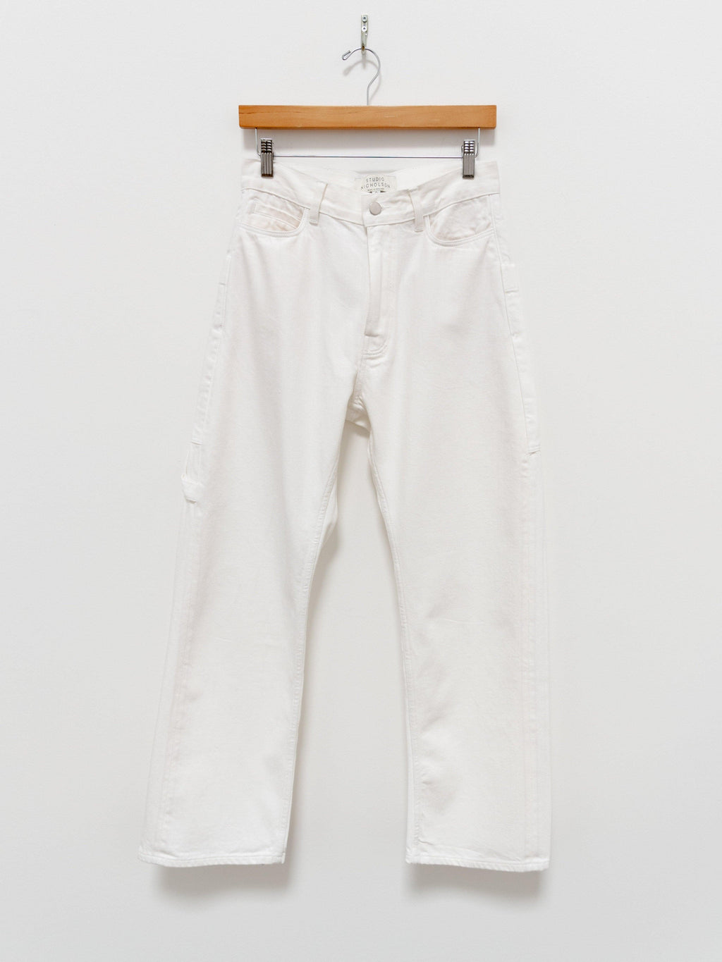 Namu Shop - Studio Nicholson Rae Carpenter Denim - Optic White