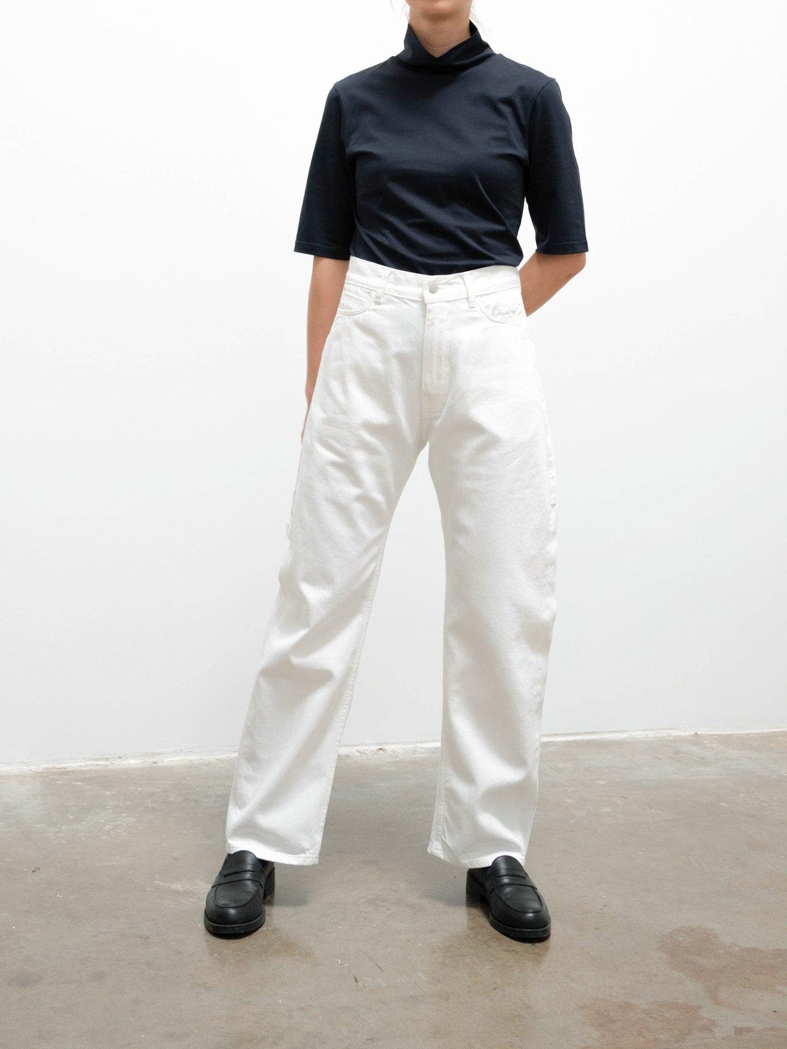 Namu Shop - Studio Nicholson Rae Carpenter Denim - Optic White