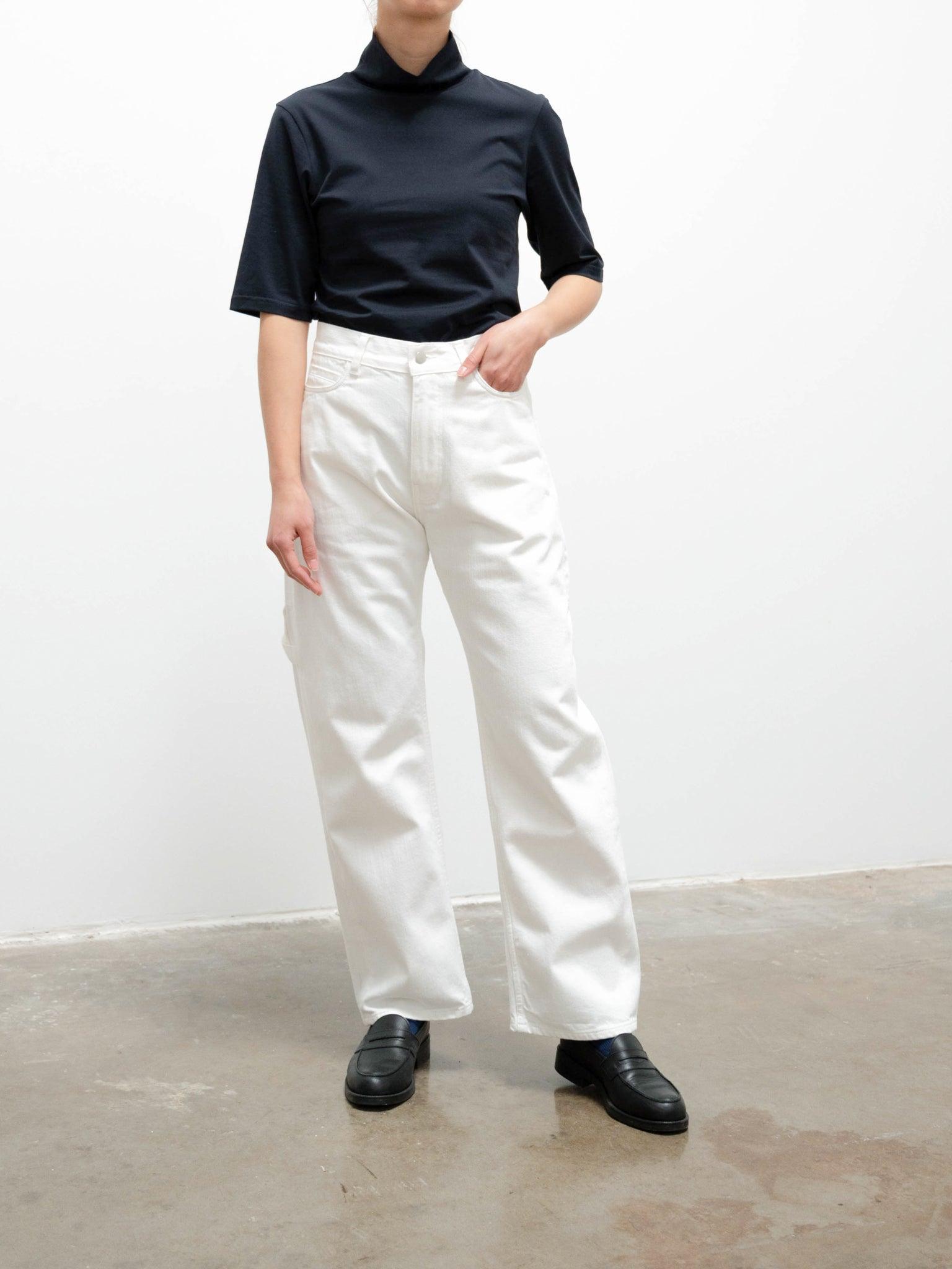 Namu Shop - Studio Nicholson Rae Carpenter Denim - Optic White