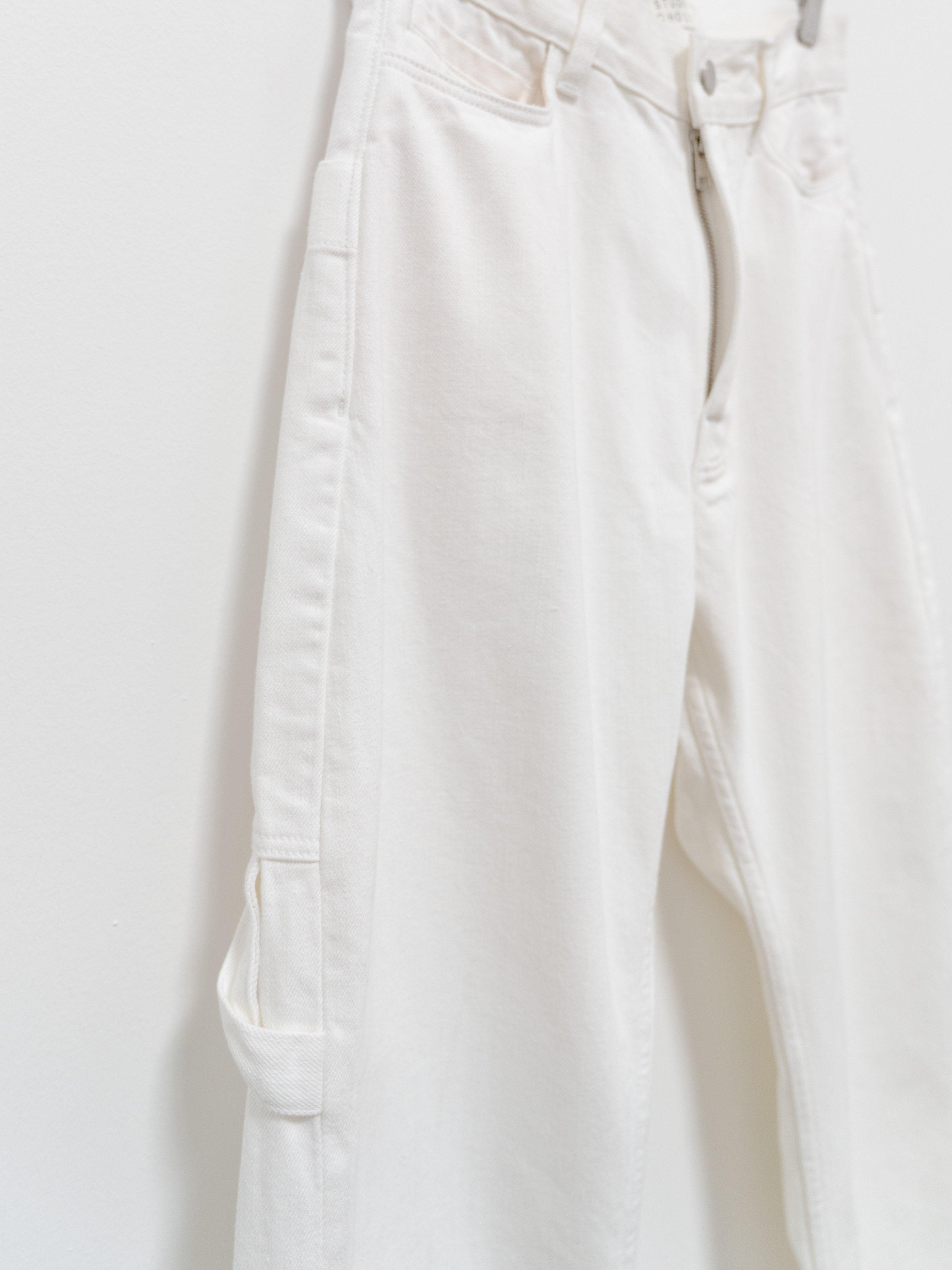 Namu Shop - Studio Nicholson Rae Carpenter Denim - Optic White