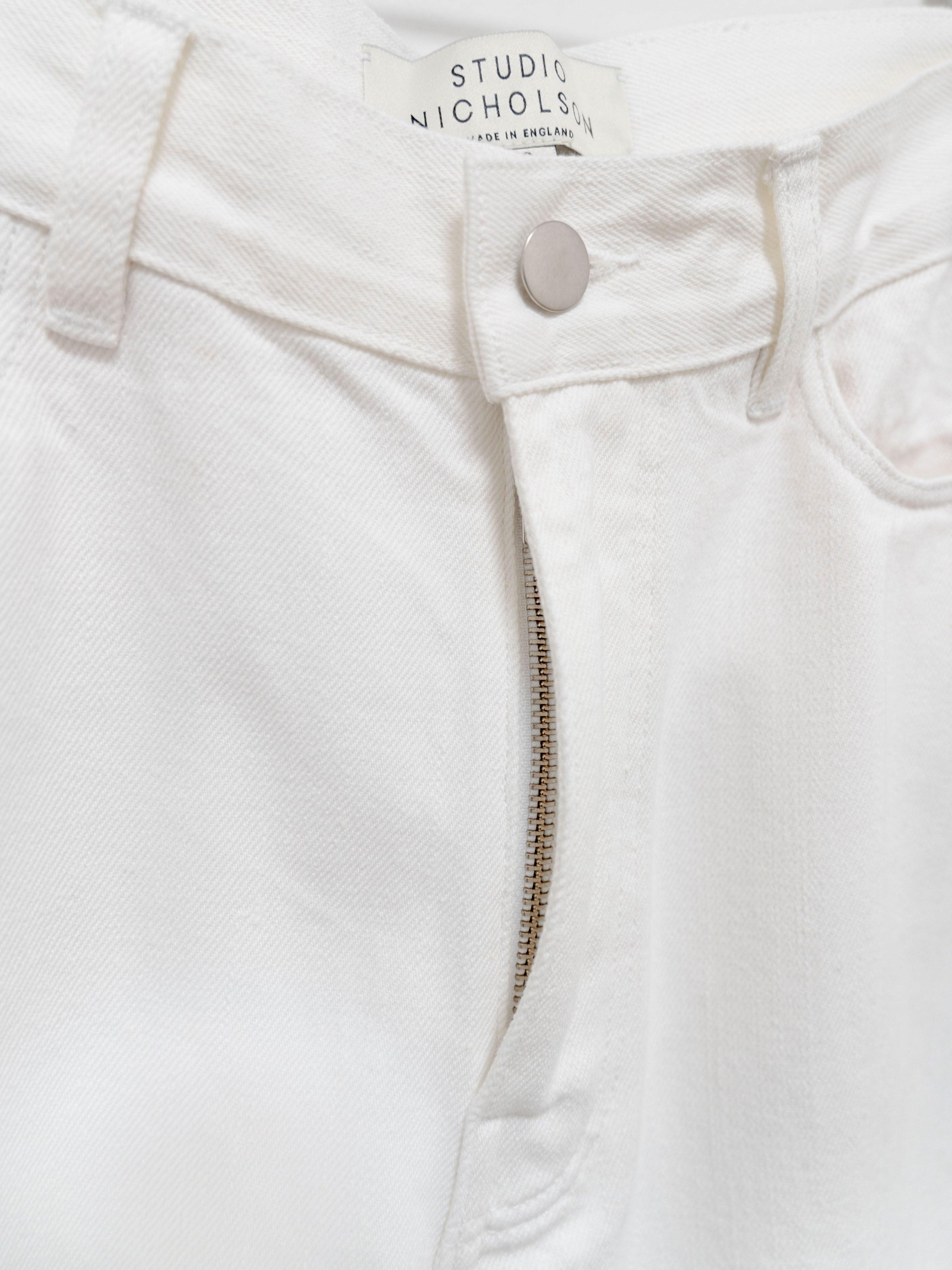 Namu Shop - Studio Nicholson Rae Carpenter Denim - Optic White