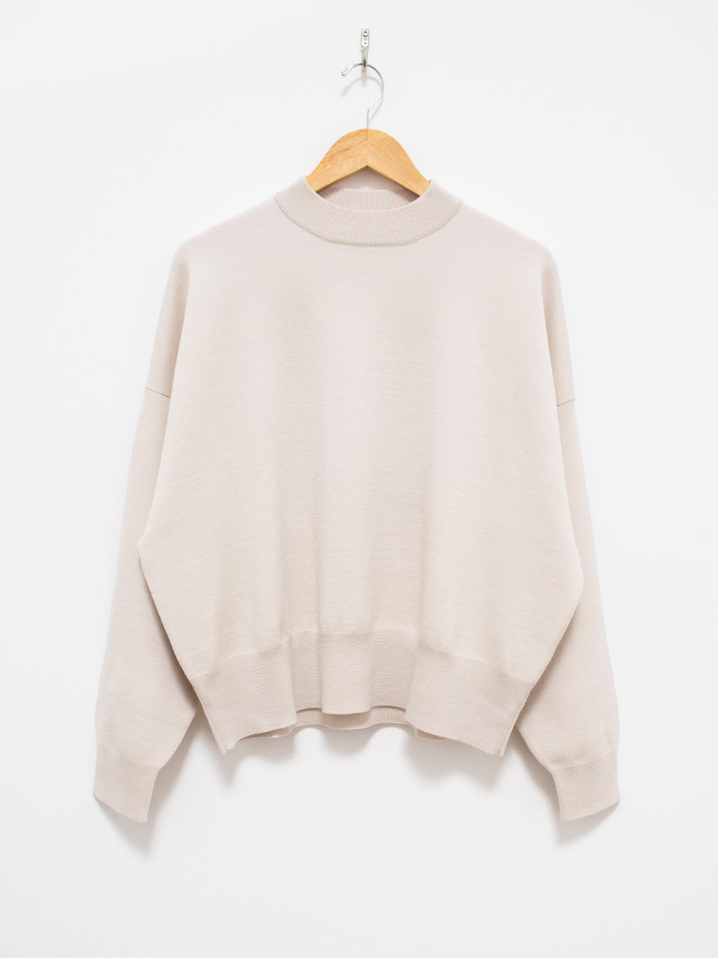 Namu Shop - Studio Nicholson Rainer Double Faced Merino Knit - Dove